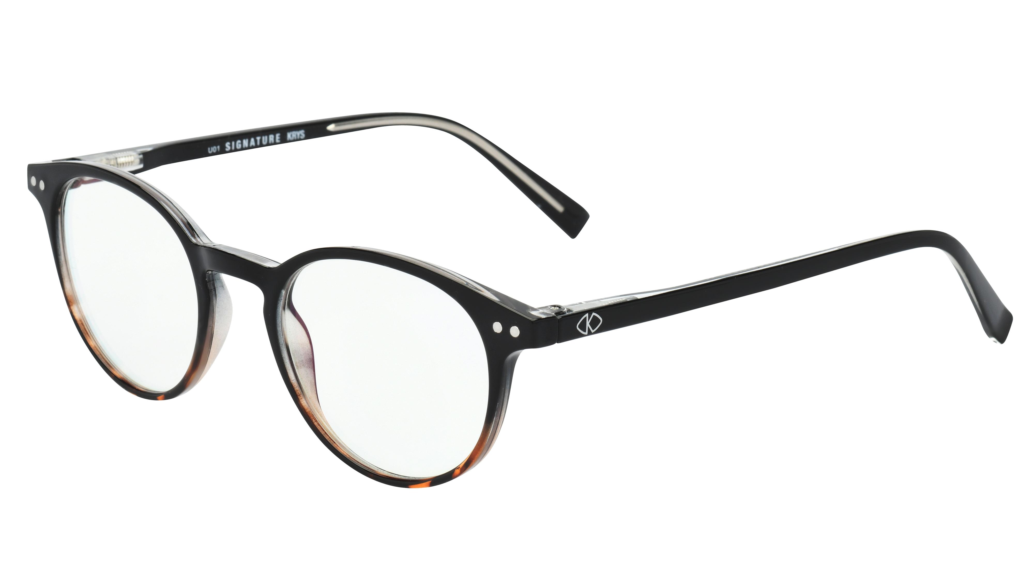 Lunettes de vue Signature Krys Skpap E2111 404 Noir Texture Pantos Krys