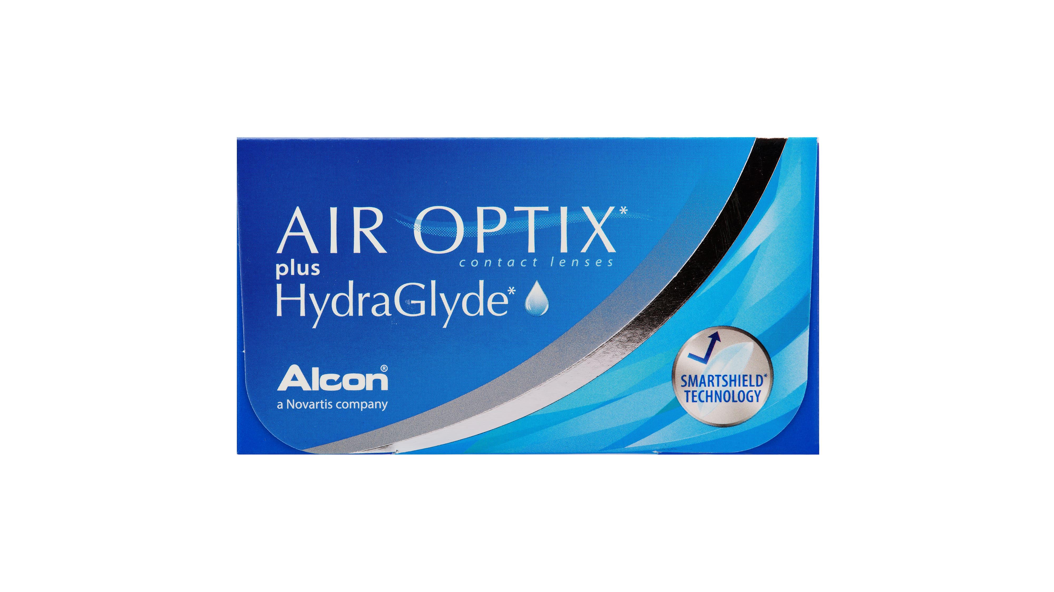 Lentilles de contact Air Optix Plus HydraGlyde 