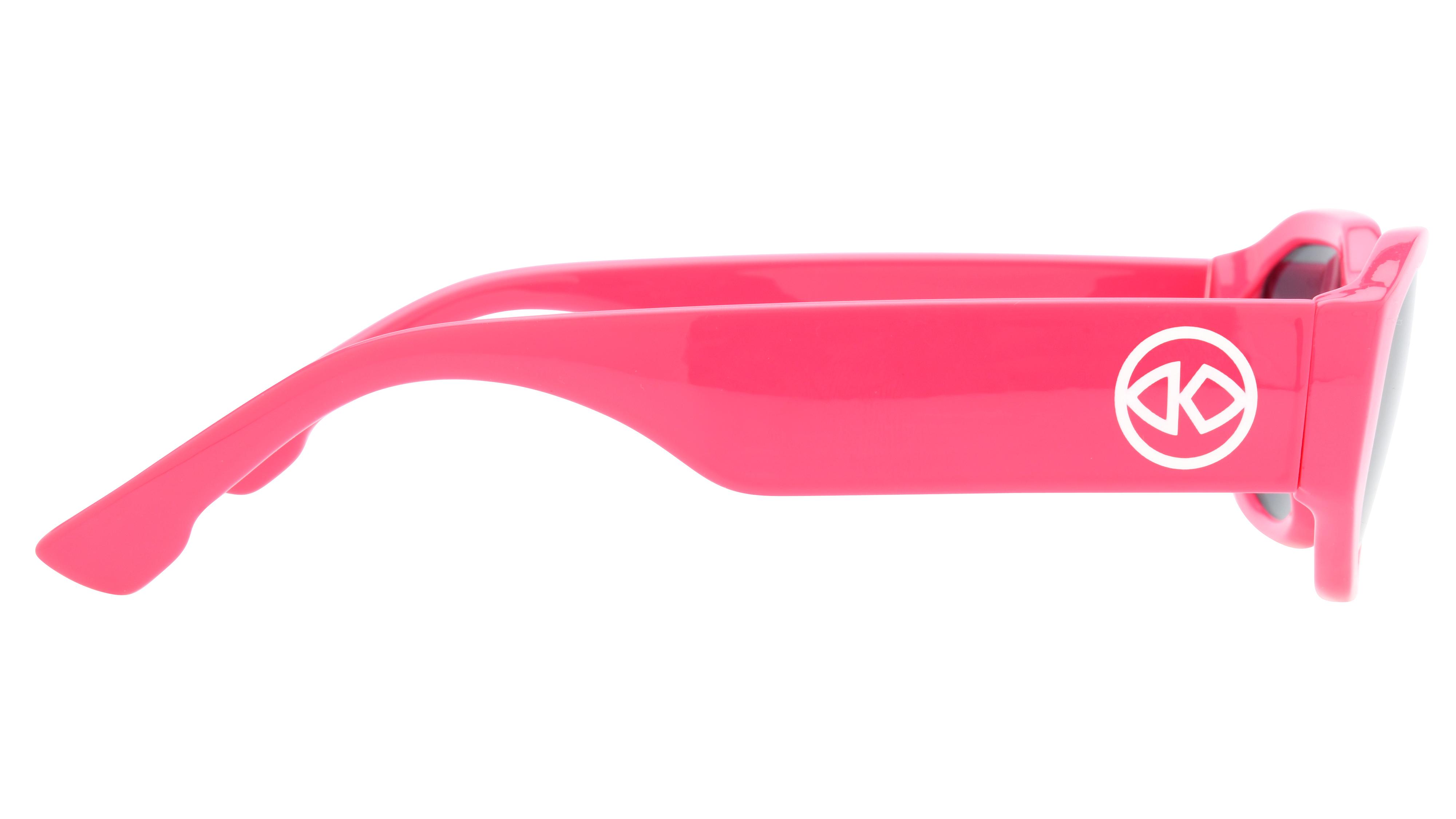 Lunettes de soleil Signature Krys Femme Rose Rectangle Skj2402-A Droite