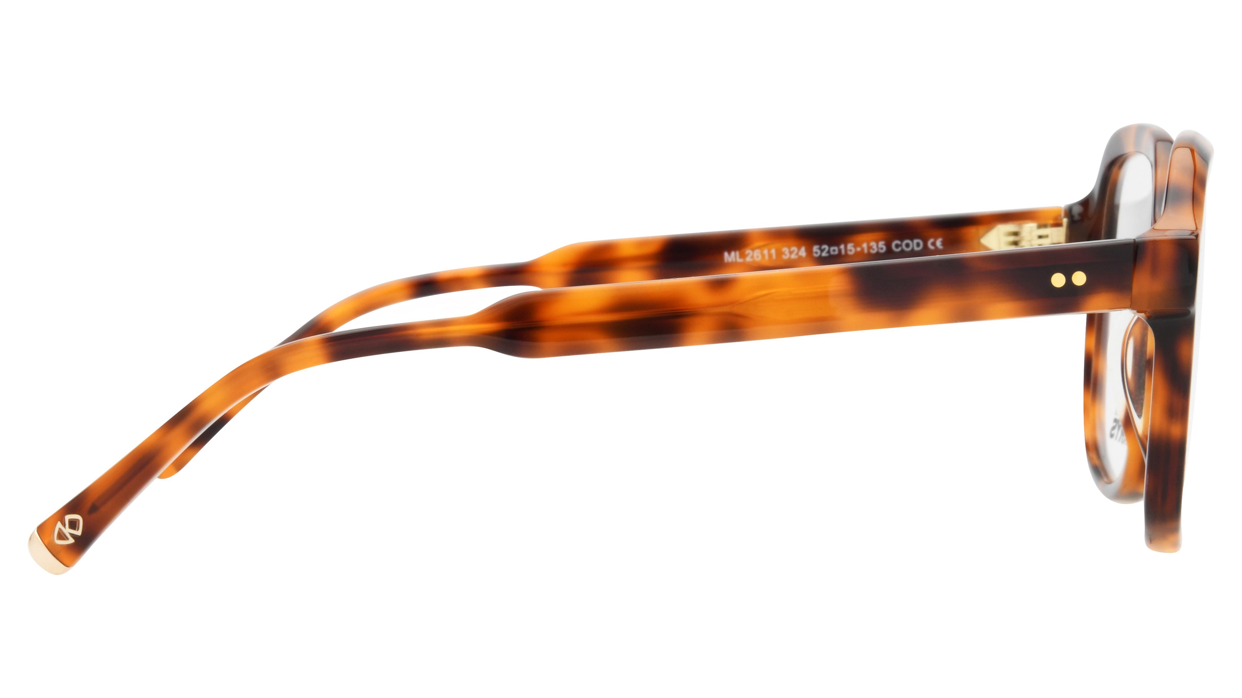Lunettes de vue Signature Krys Femme Écaille Carré Ml2611 Droite