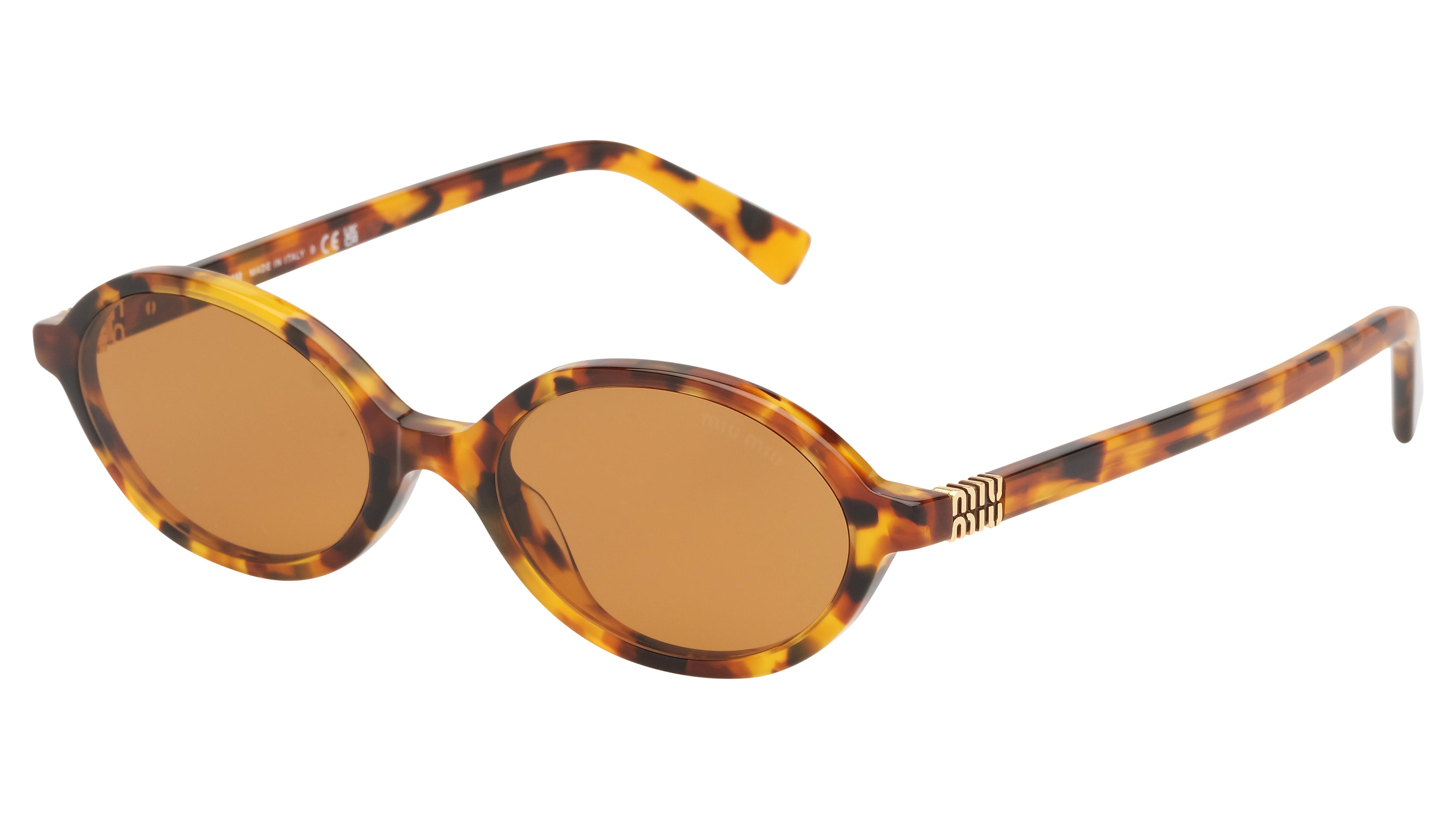 Lunettes de soleil Miu Miu Femme Écaille Ovale Mu Trois-Quart