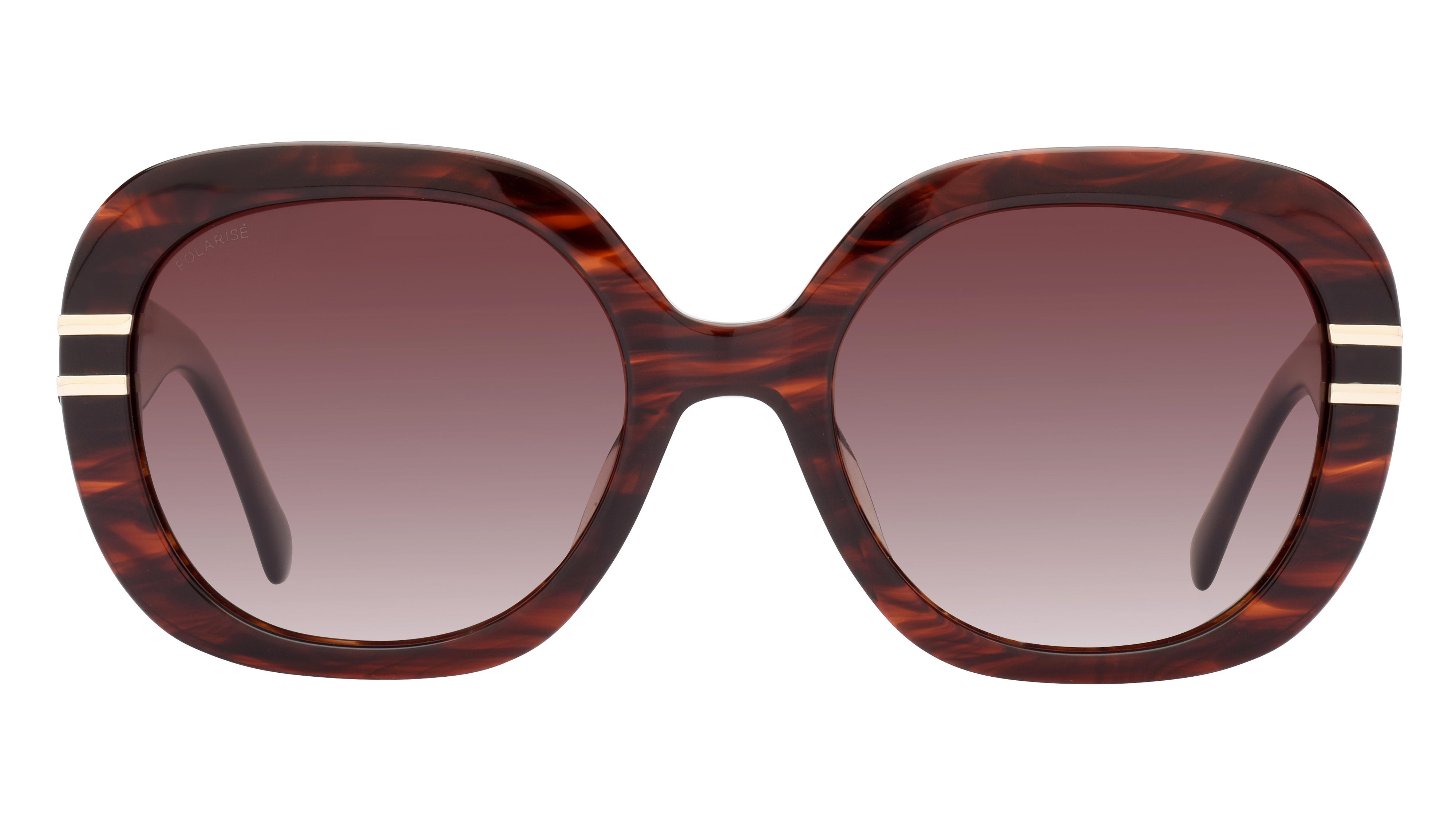Lunettes de soleil Signature Krys Skj2328 F 314 Brun Text Carre Krys