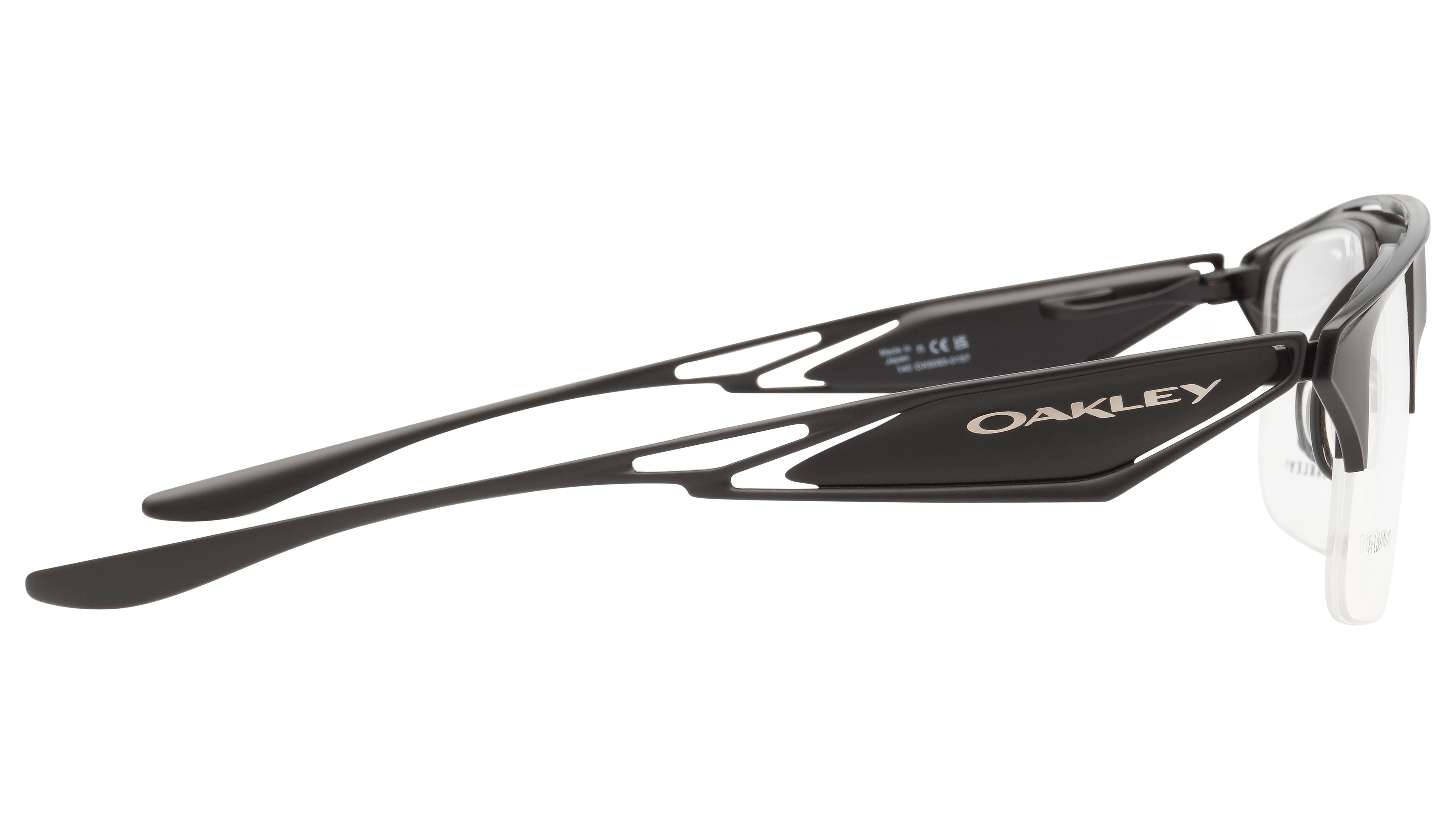 Lunettes de vue Oakley Homme Noir Rectangle ox5093 Droite