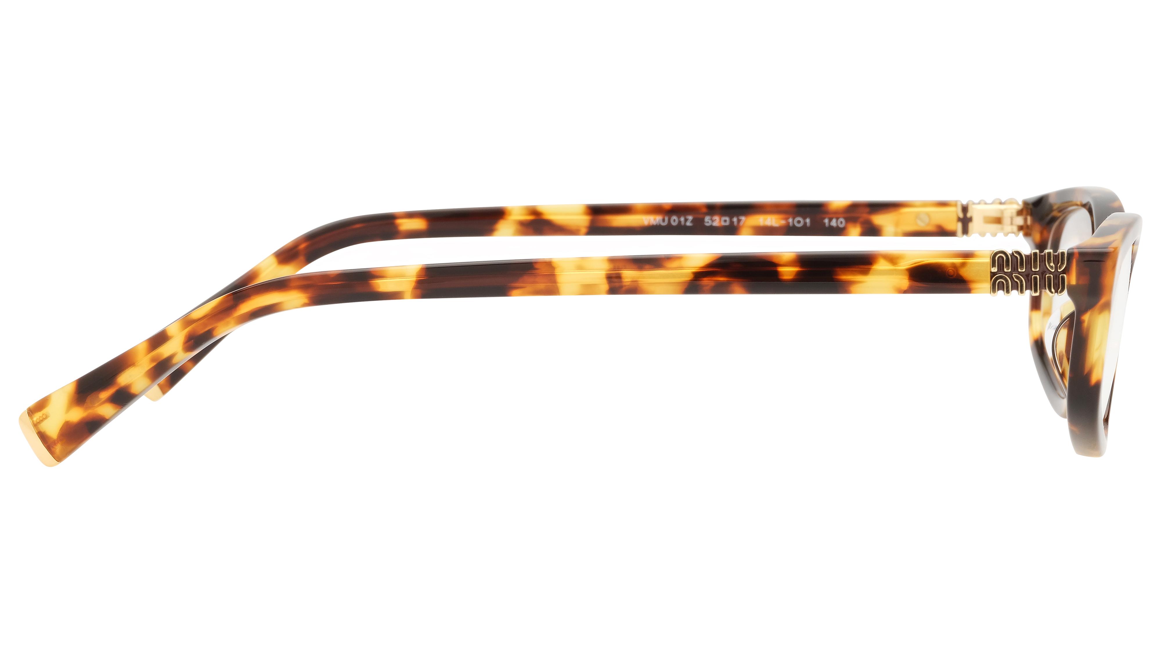 Lunettes de vue Miu Miu Femme Écaille Ovale MU Droite
