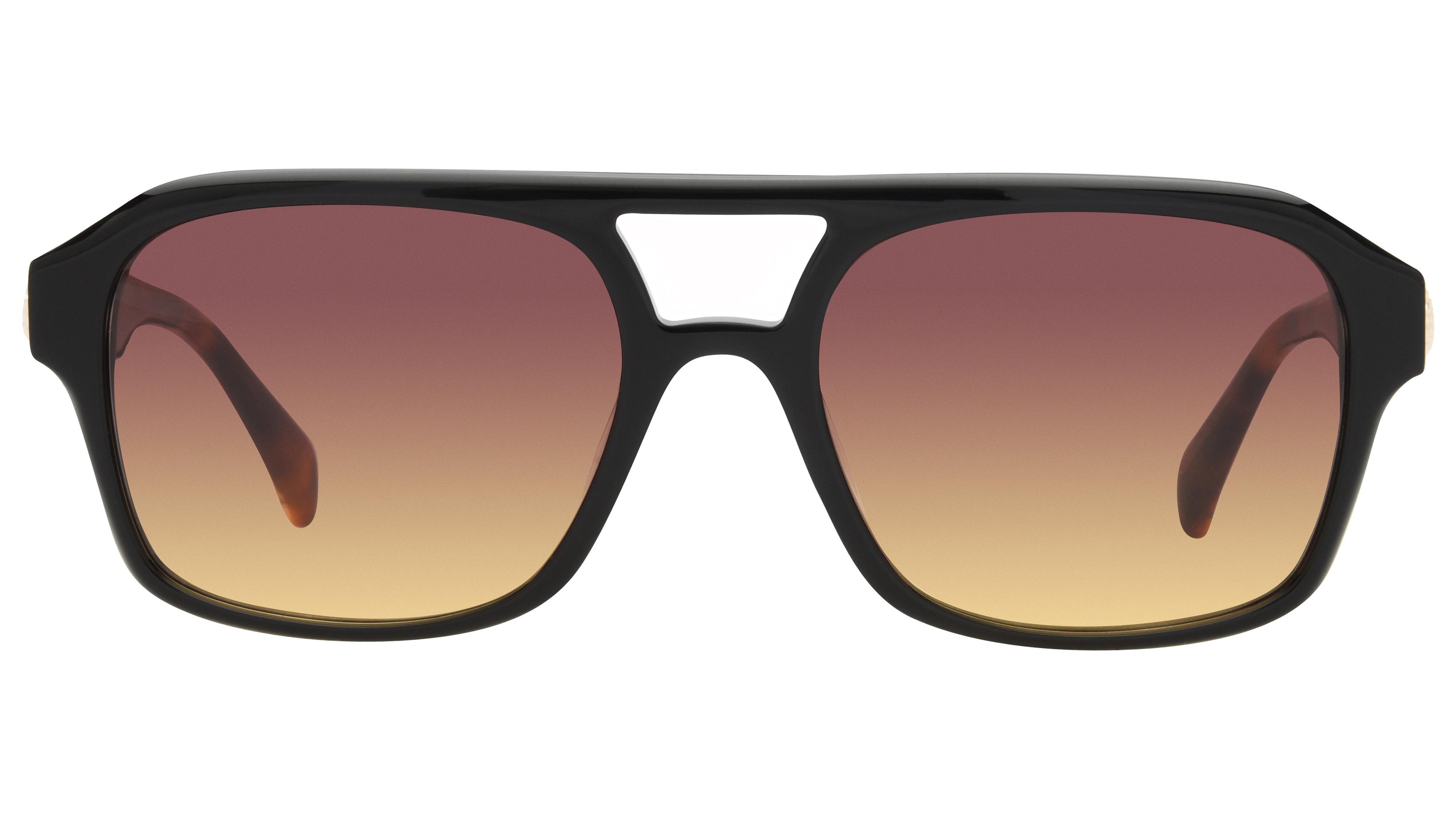 Lunettes de soleil Maje Femme Noir Aviateur MJ5075 Face