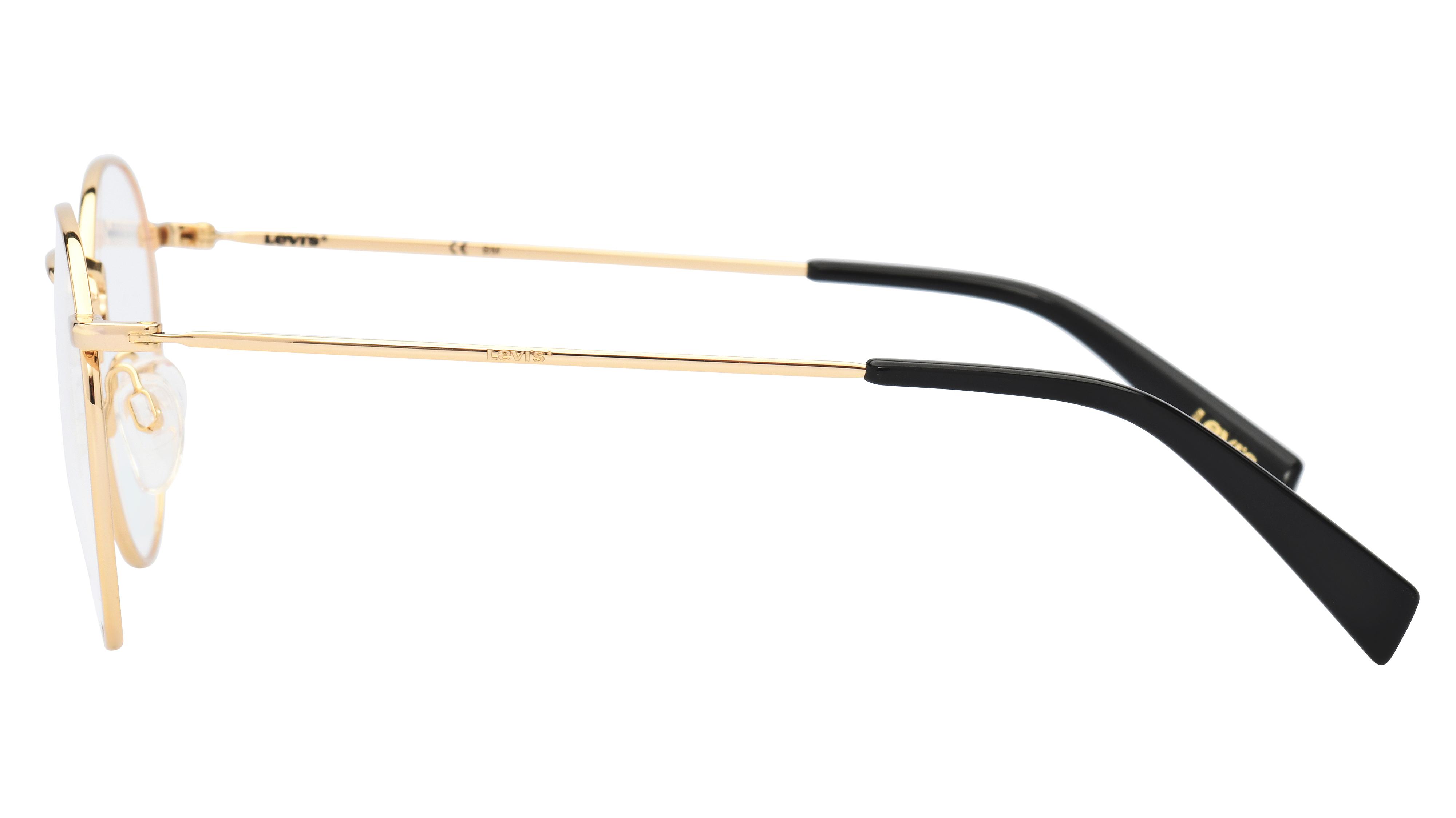 Lunettes de vue Levi's Mixte Or Ronde Lv1007 Gauche