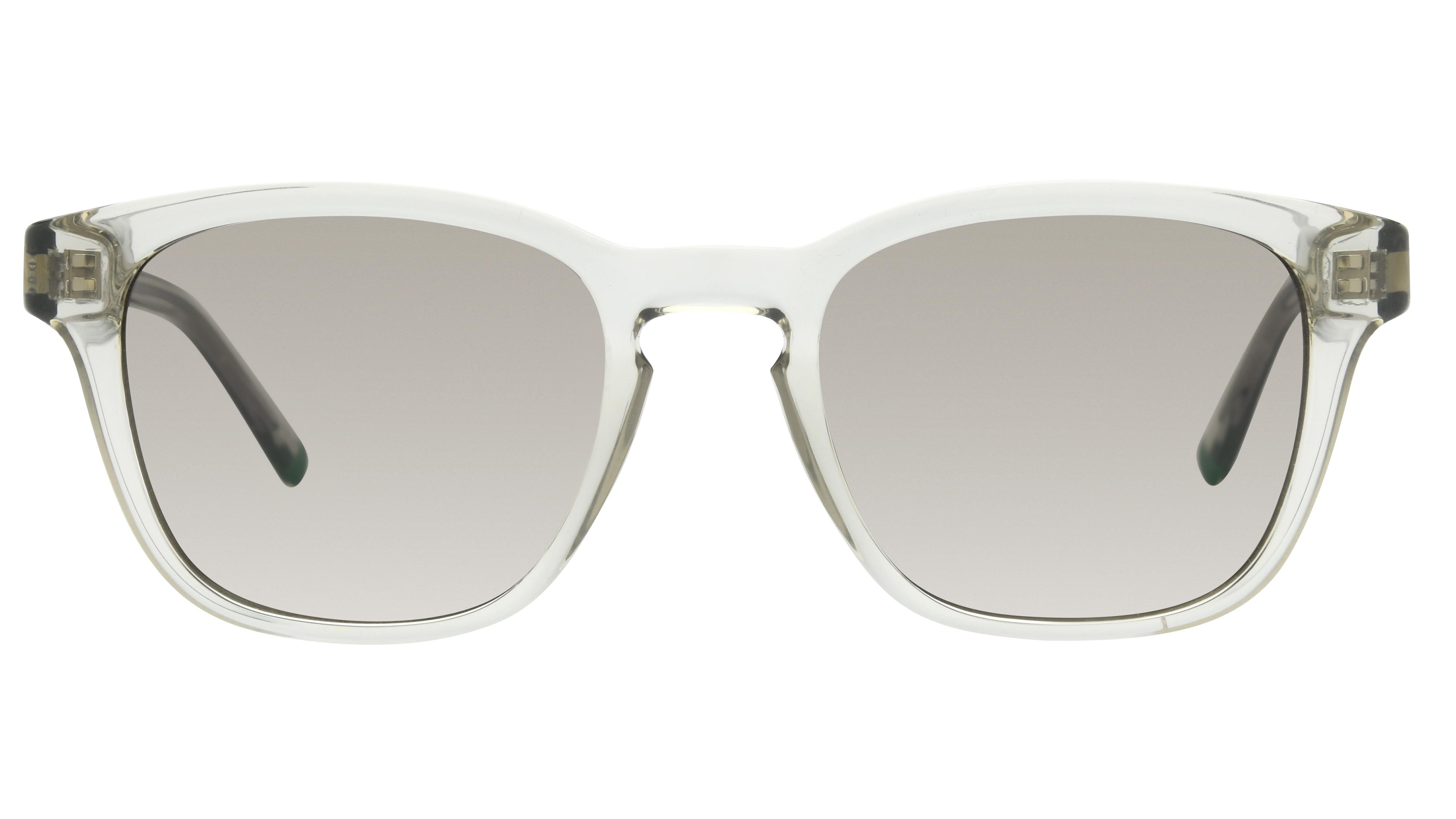 Lunettes de soleil Lacoste Homme Gris Rectangle L6026SN Face