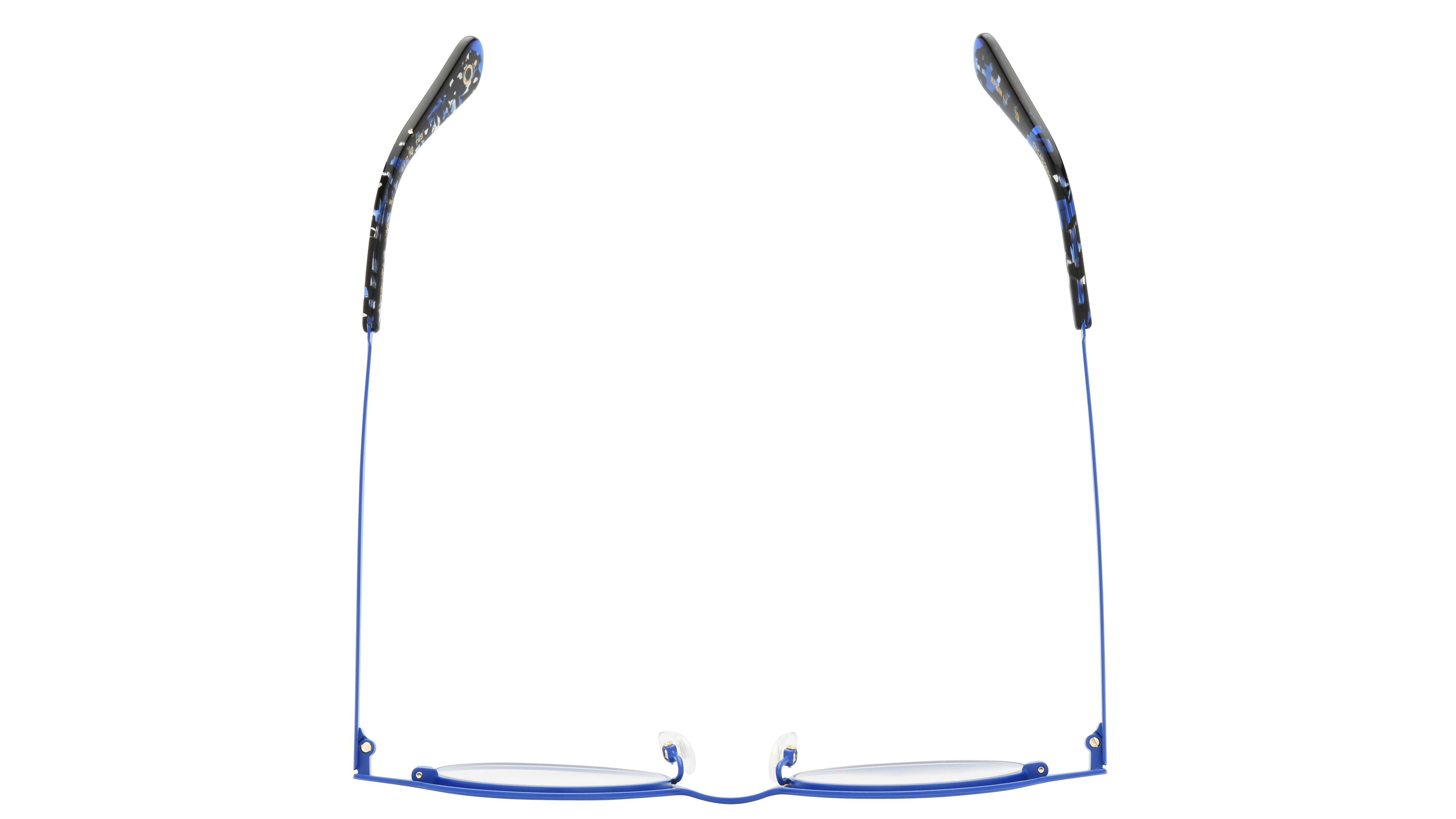 Lunettes de vue Etnia Barcelona Homme Bleu Ronde brut37 Dessus