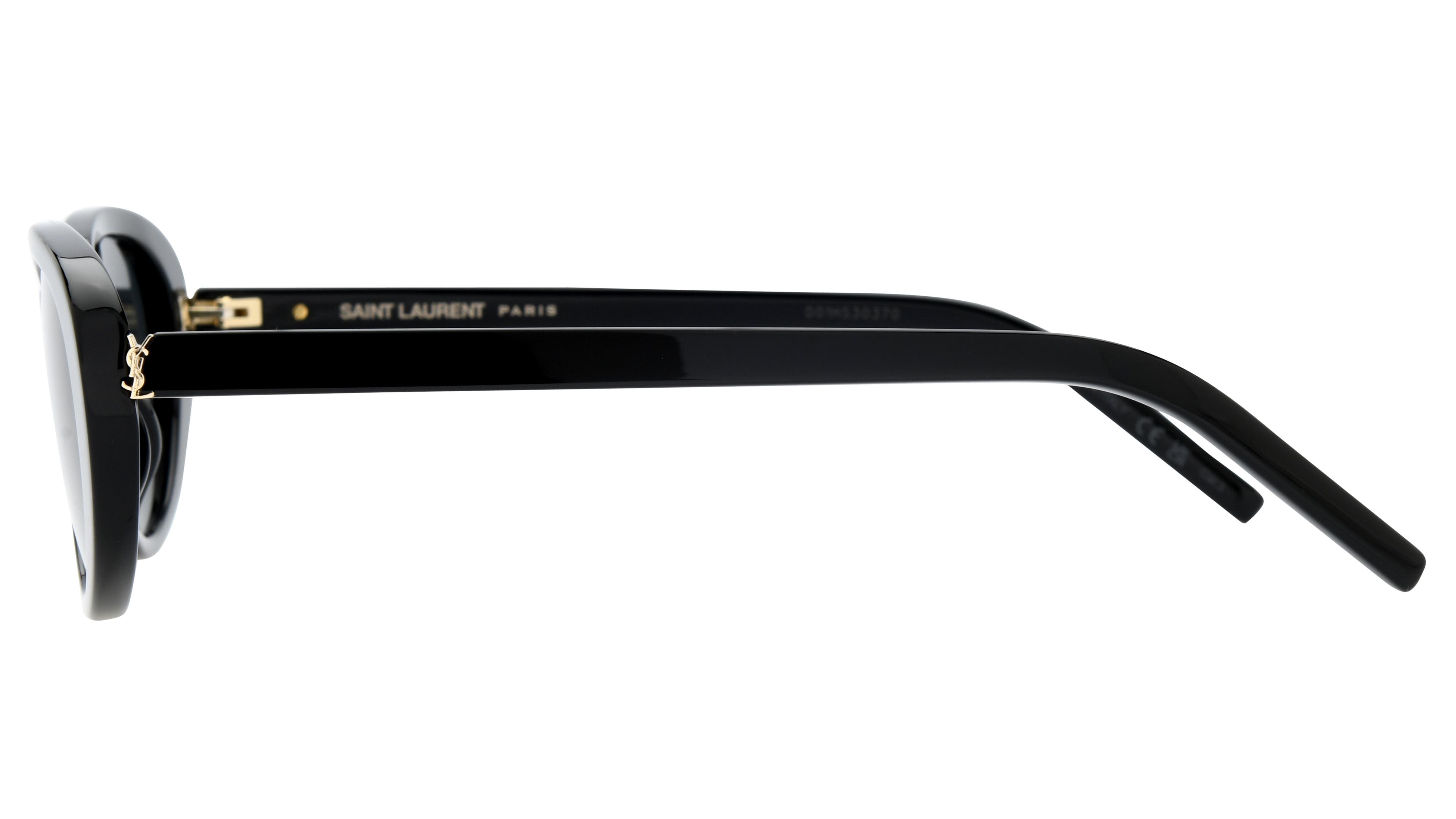 Lunettes de soleil Saint Laurent Femme Noir Pantos Slm154 Gauche