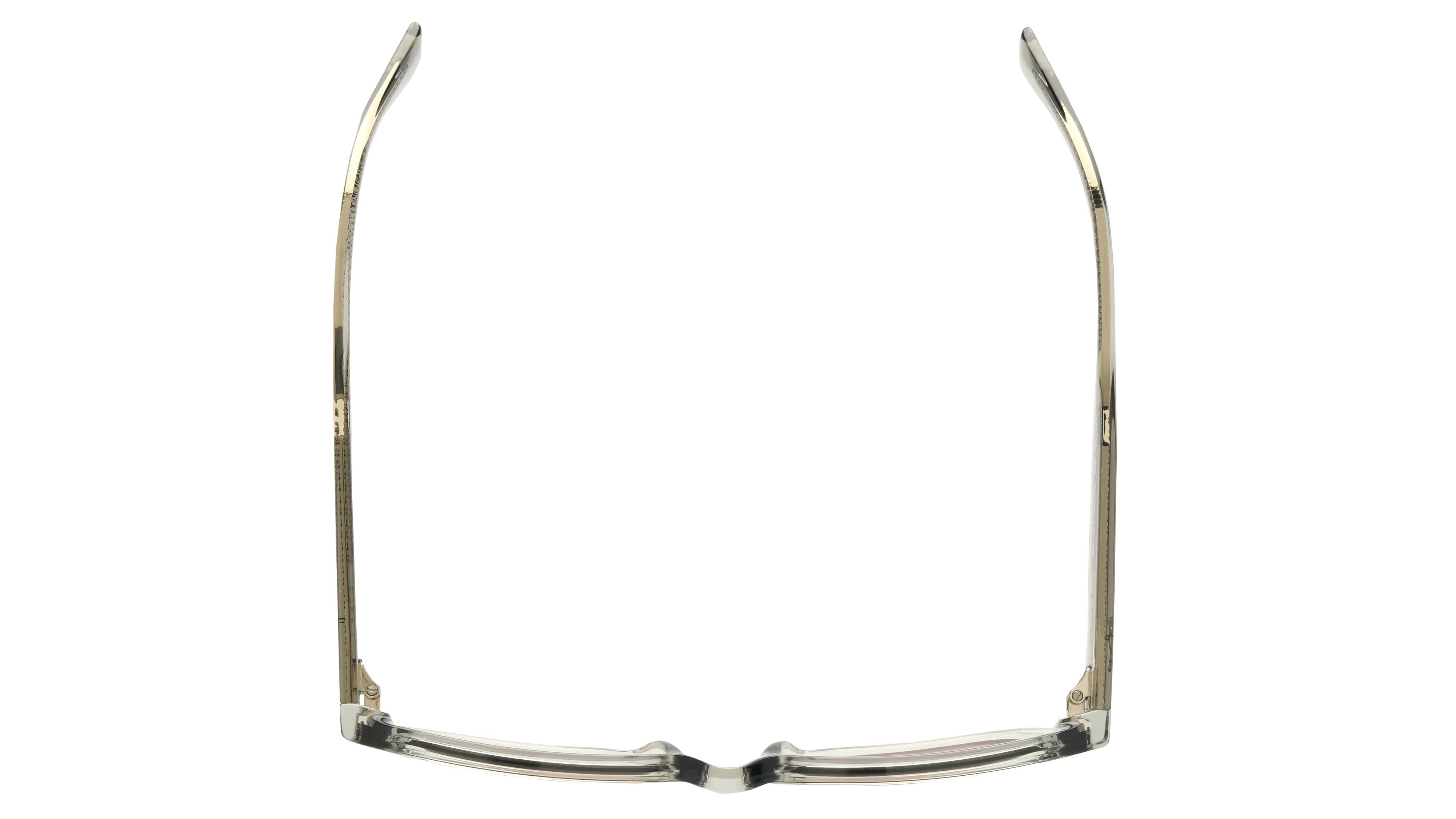 Lunettes de soleil Lacoste Mixte Gris Ovale L6048S Dessus