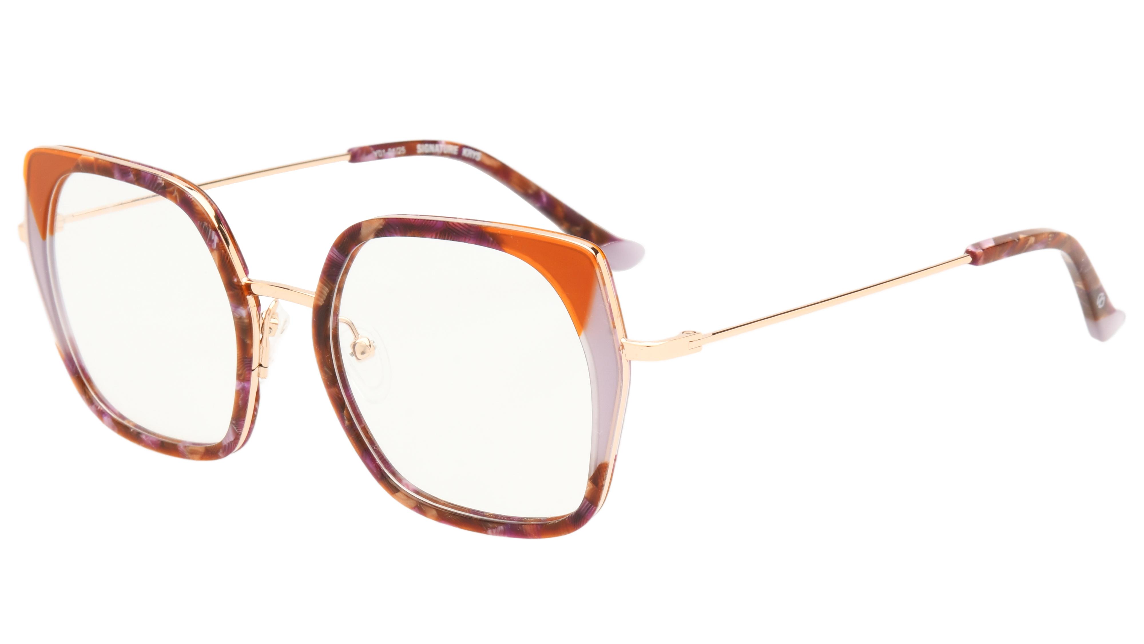 Lunettes de vue Signature Krys Femme Écaille Papillon Kis2505 Trois-Quart