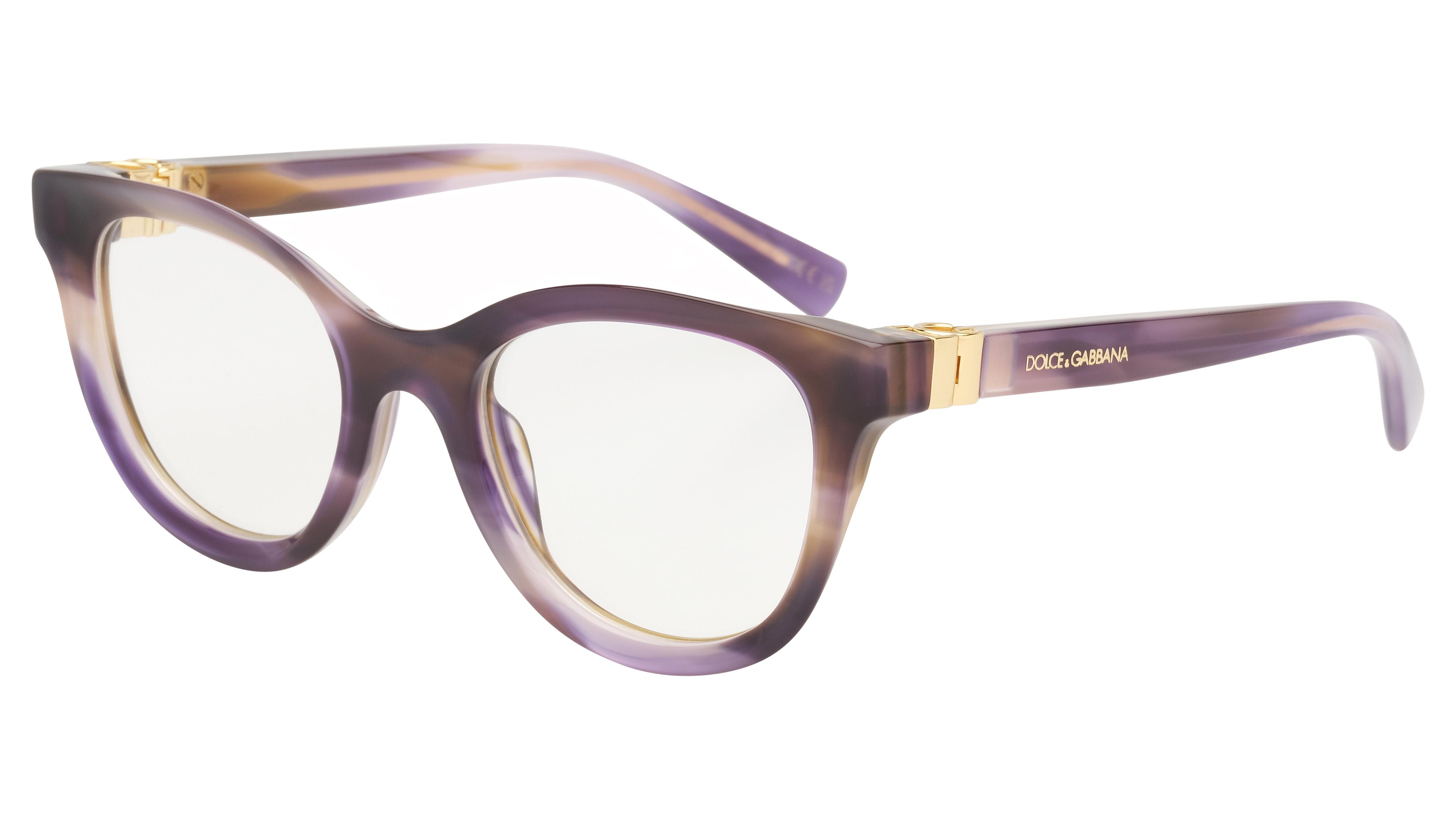 Lunettes de vue Dolce&Gabbana Femme Vert Pantos dg3437 Trois-Quart