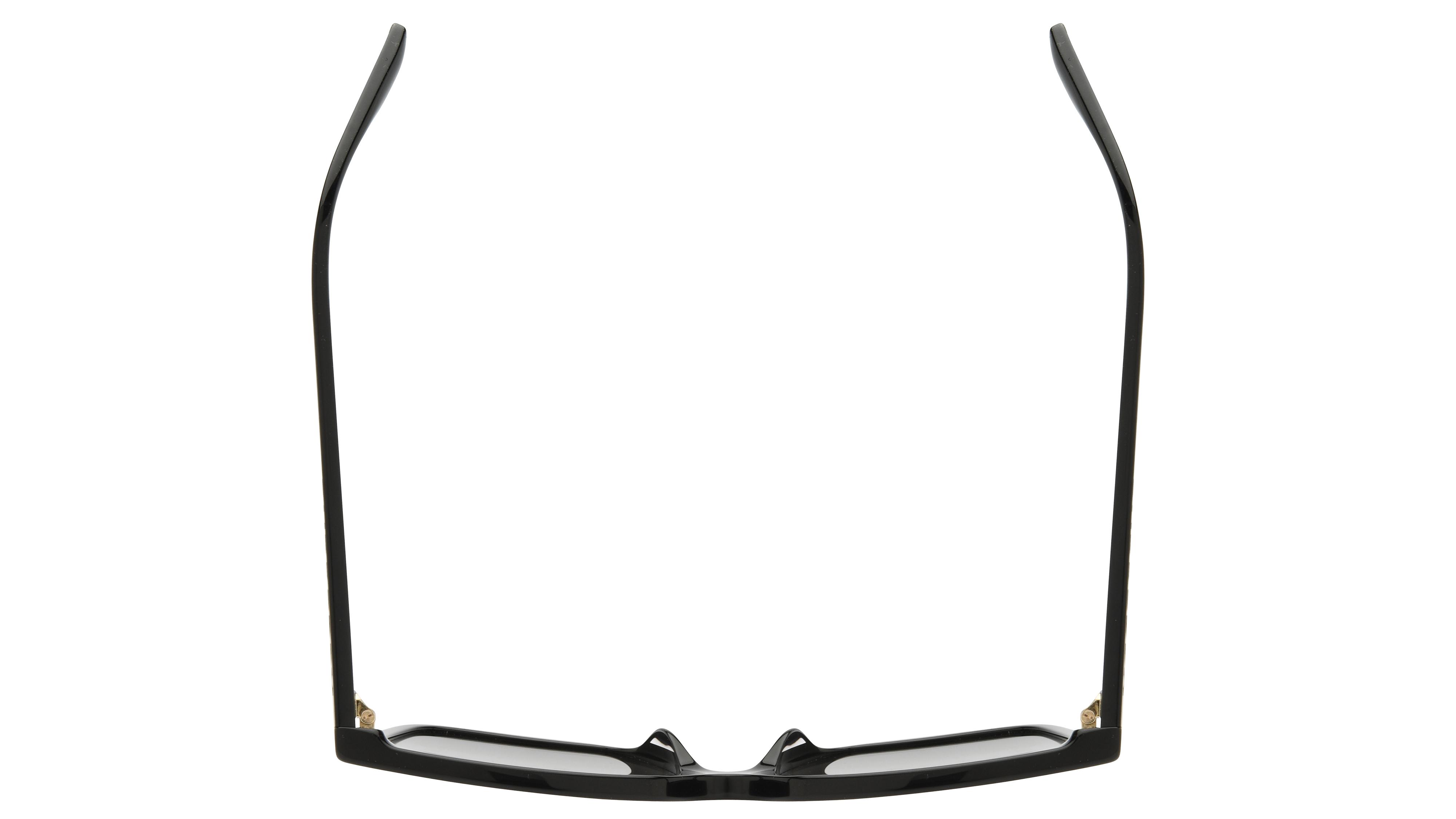 Lunettes de soleil Burberry Femme Noir Carré BE4411D Dessus
