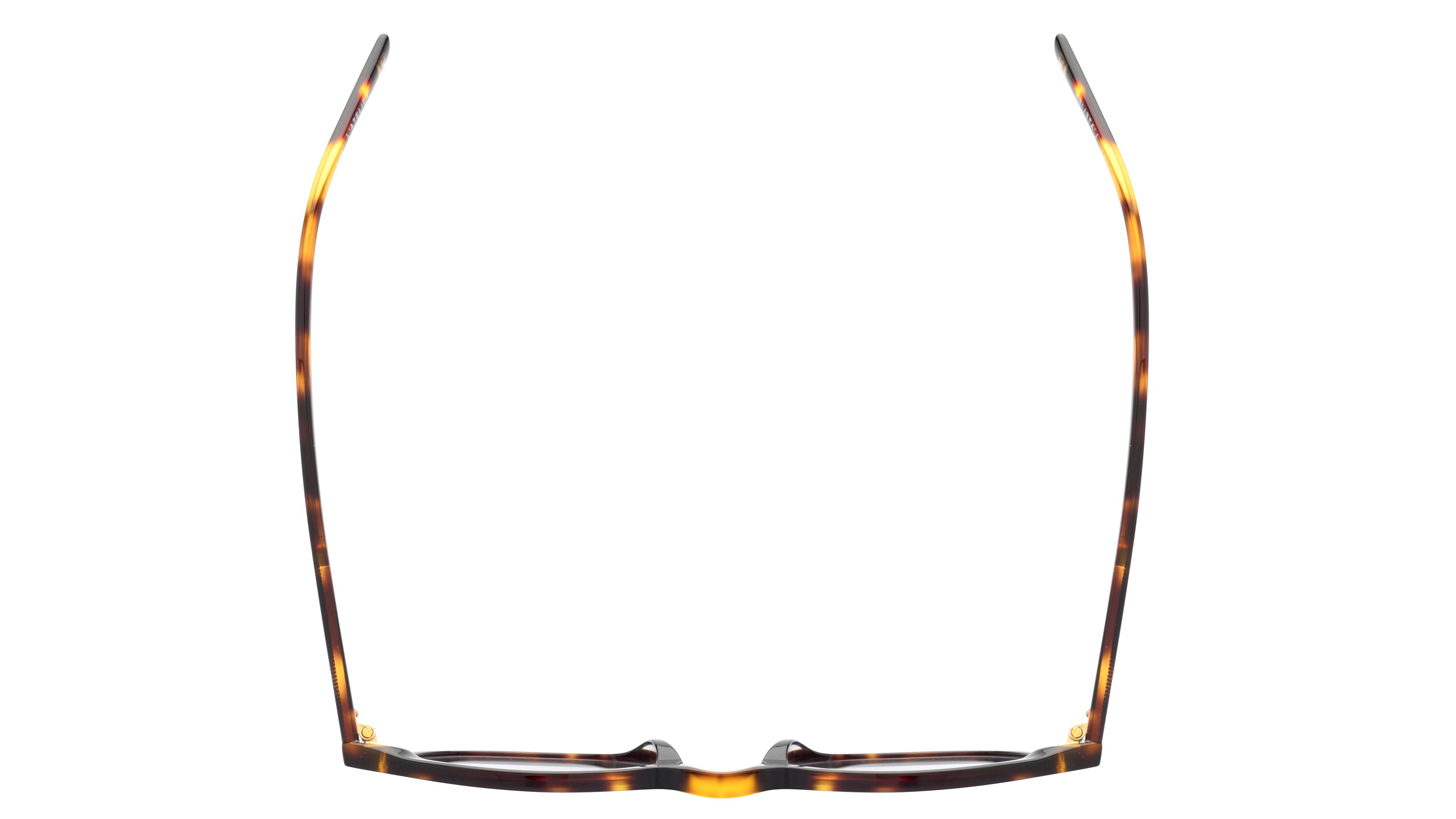 Lunettes de vue L'Atelier du Faubourg Homme Écaille Carré Adf2203 Dessus