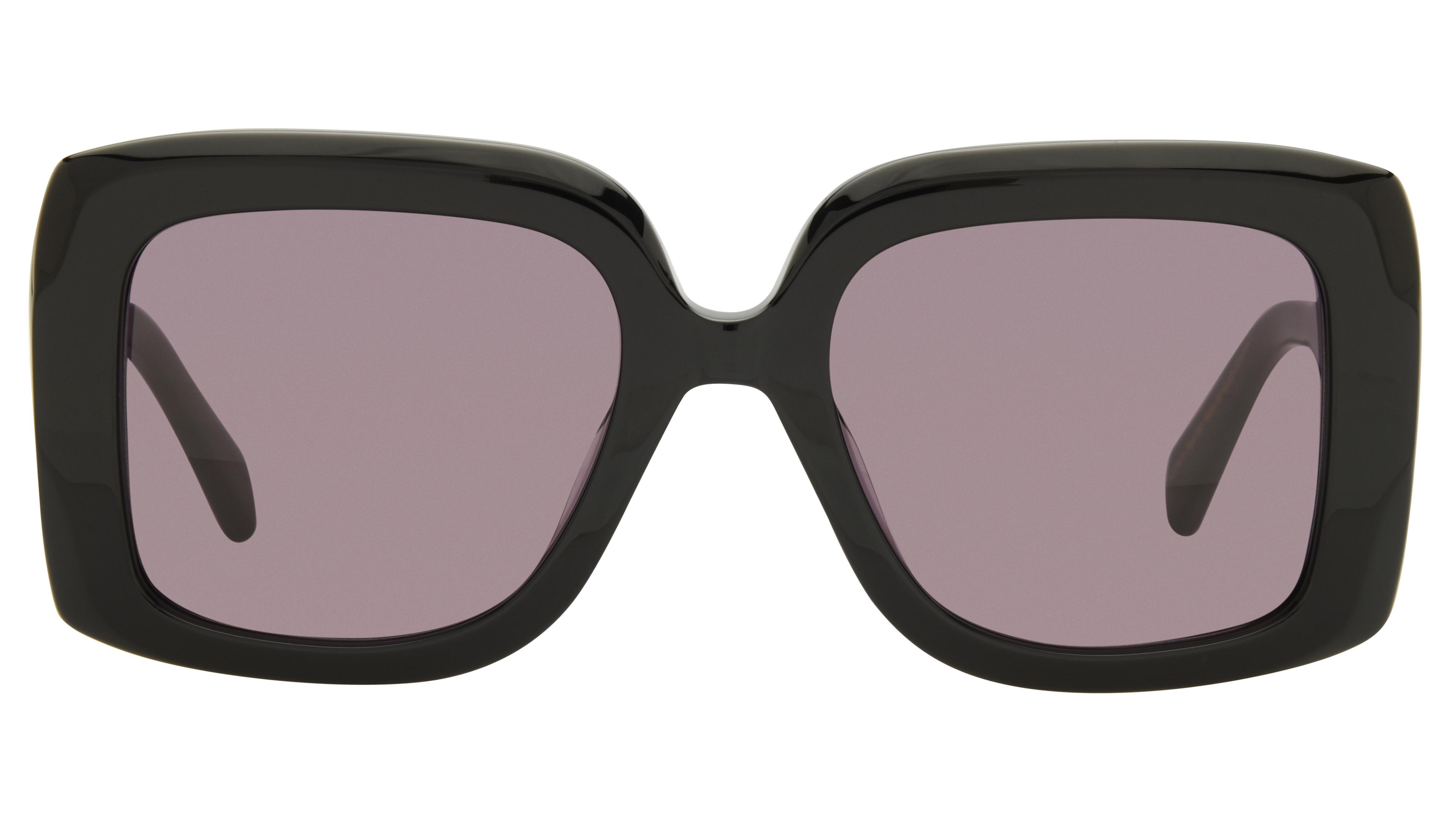 Lunettes de soleil Maje Femme Noir Carré Mj5068 Face