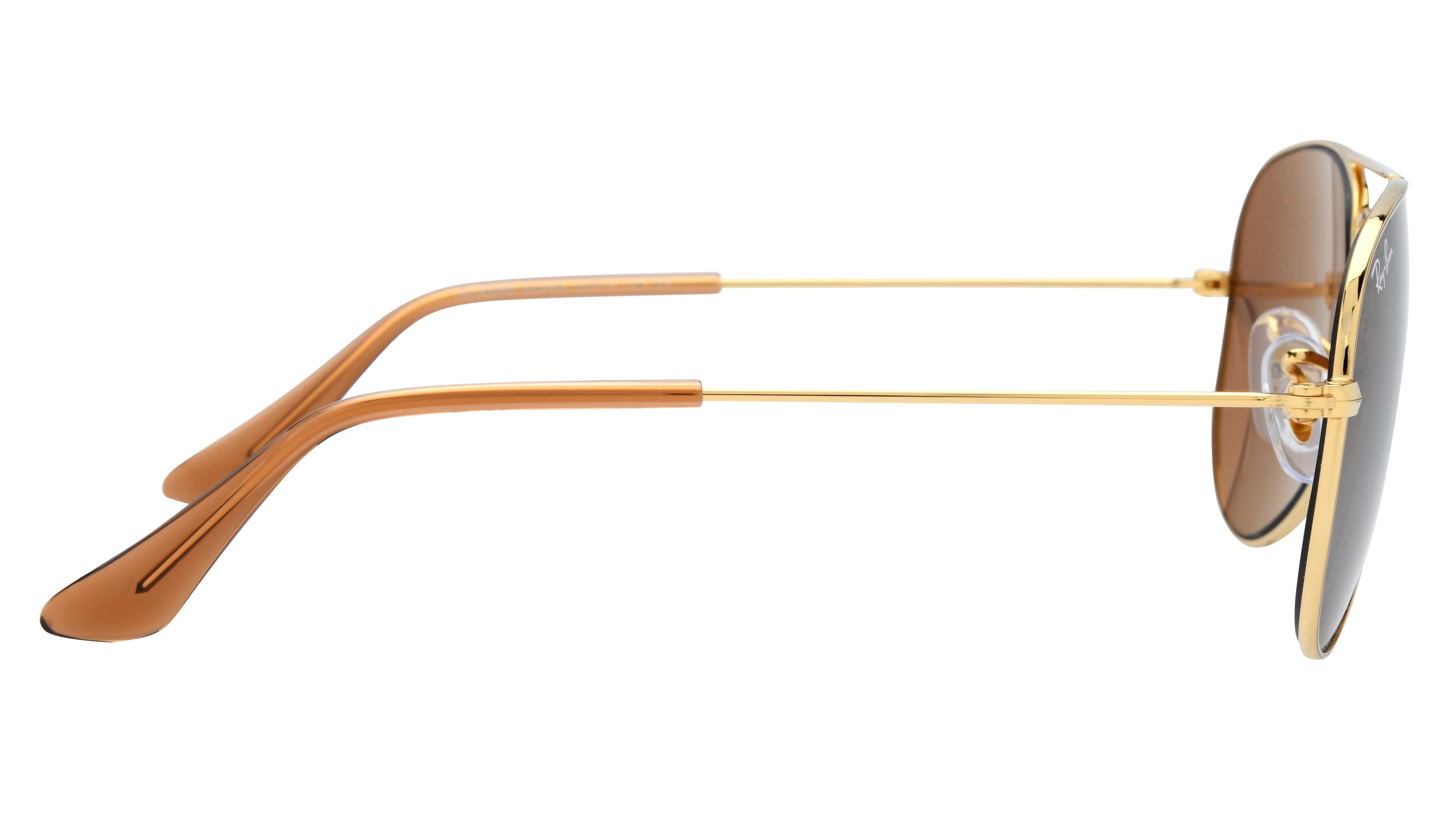 Lunettes de soleil Ray-Ban Enfant Or Aviateur Rj9506S Droite