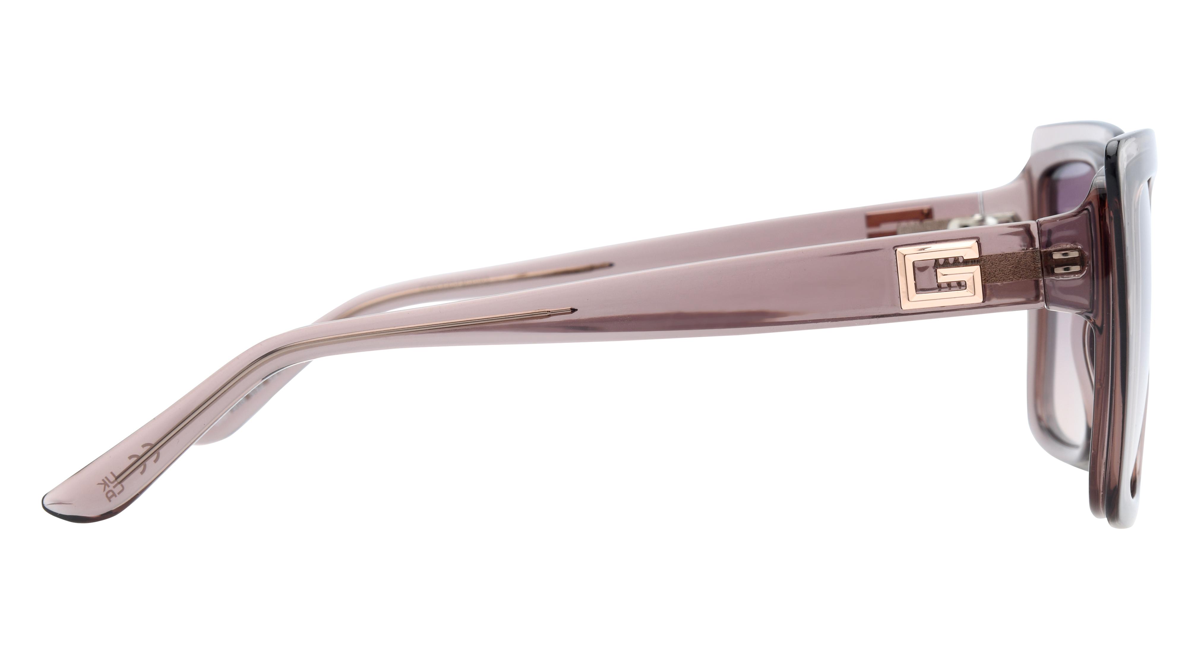Lunettes de soleil Guess Femme Marron Carré GU7908 Droite