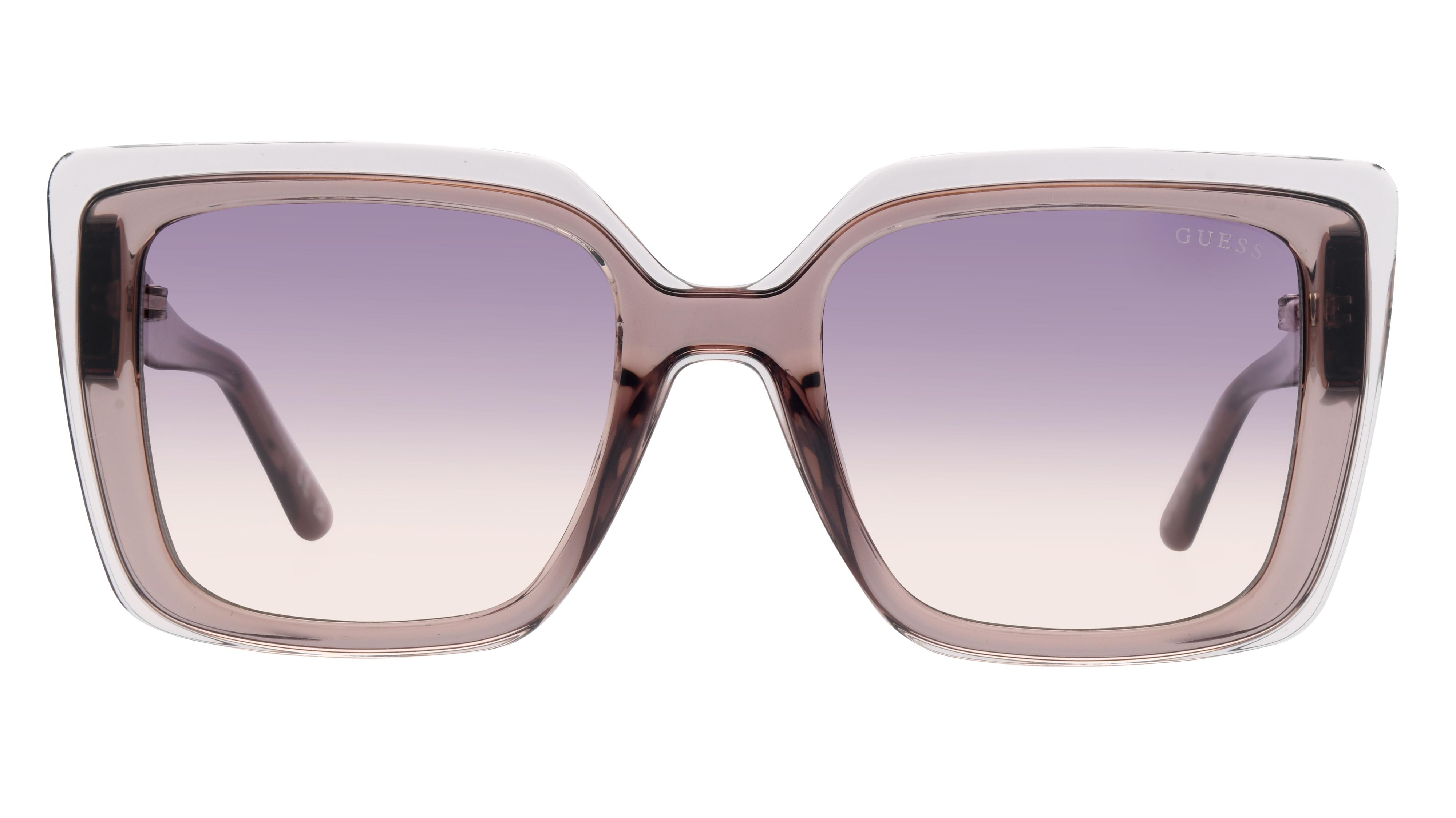 Lunettes de soleil Guess Femme Marron Carré GU7908 Face