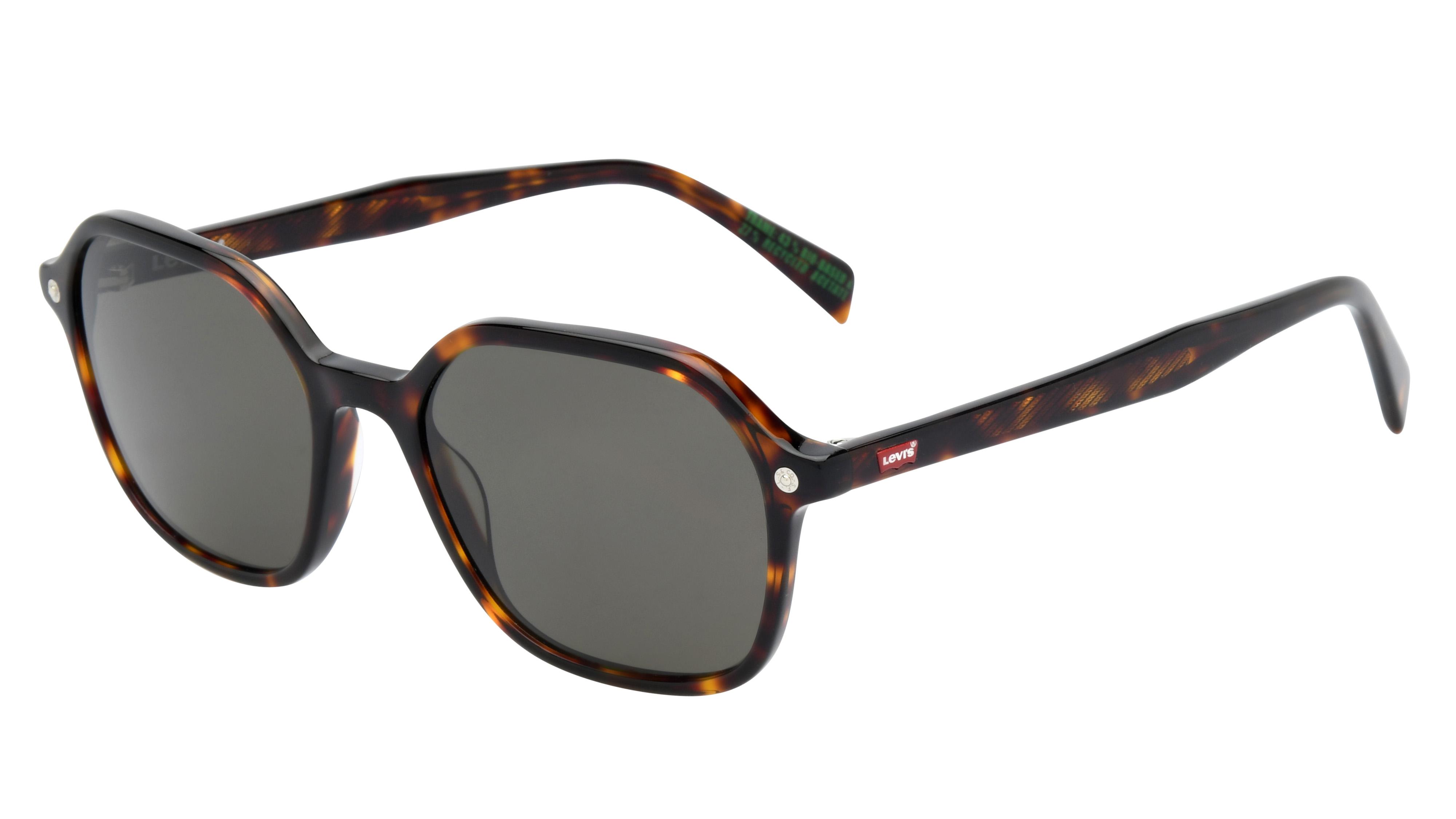 Lunettes de soleil Levi's Mixte Écaille Pantos Lv5051/S Trois-Quart