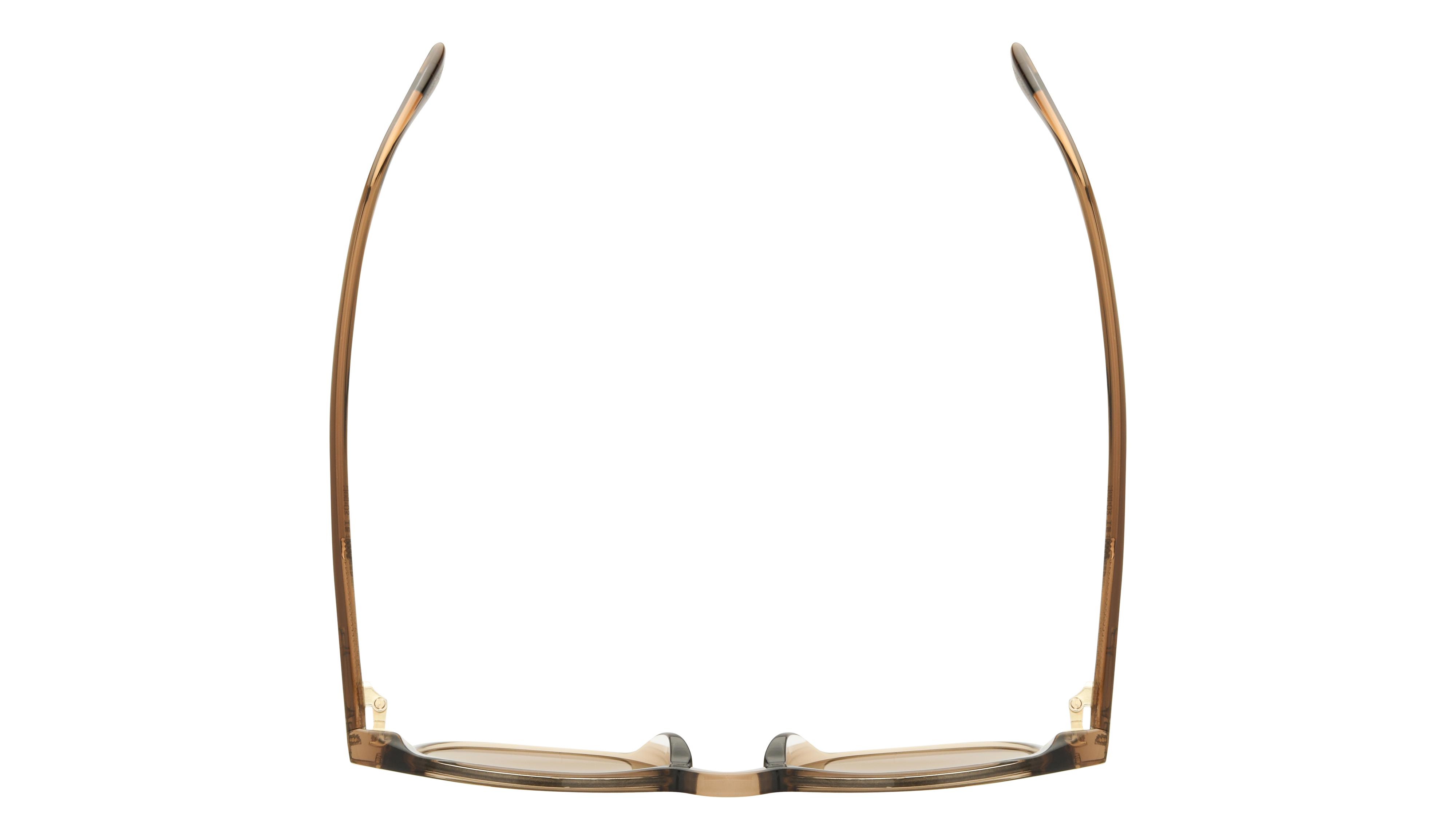 Lunettes de soleil Tom Ford Homme Marron Ronde FT1302 Dessus