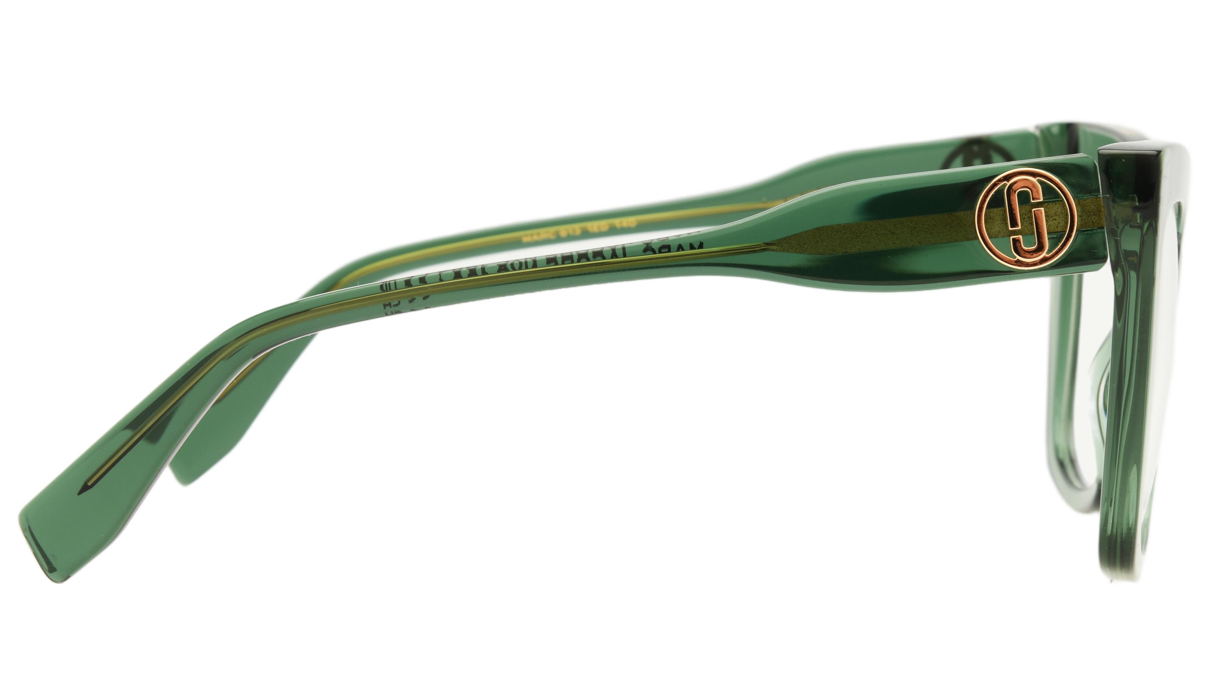 Lunettes de vue Marc Jacobs Femme Vert Rectangle Marc813 Droite