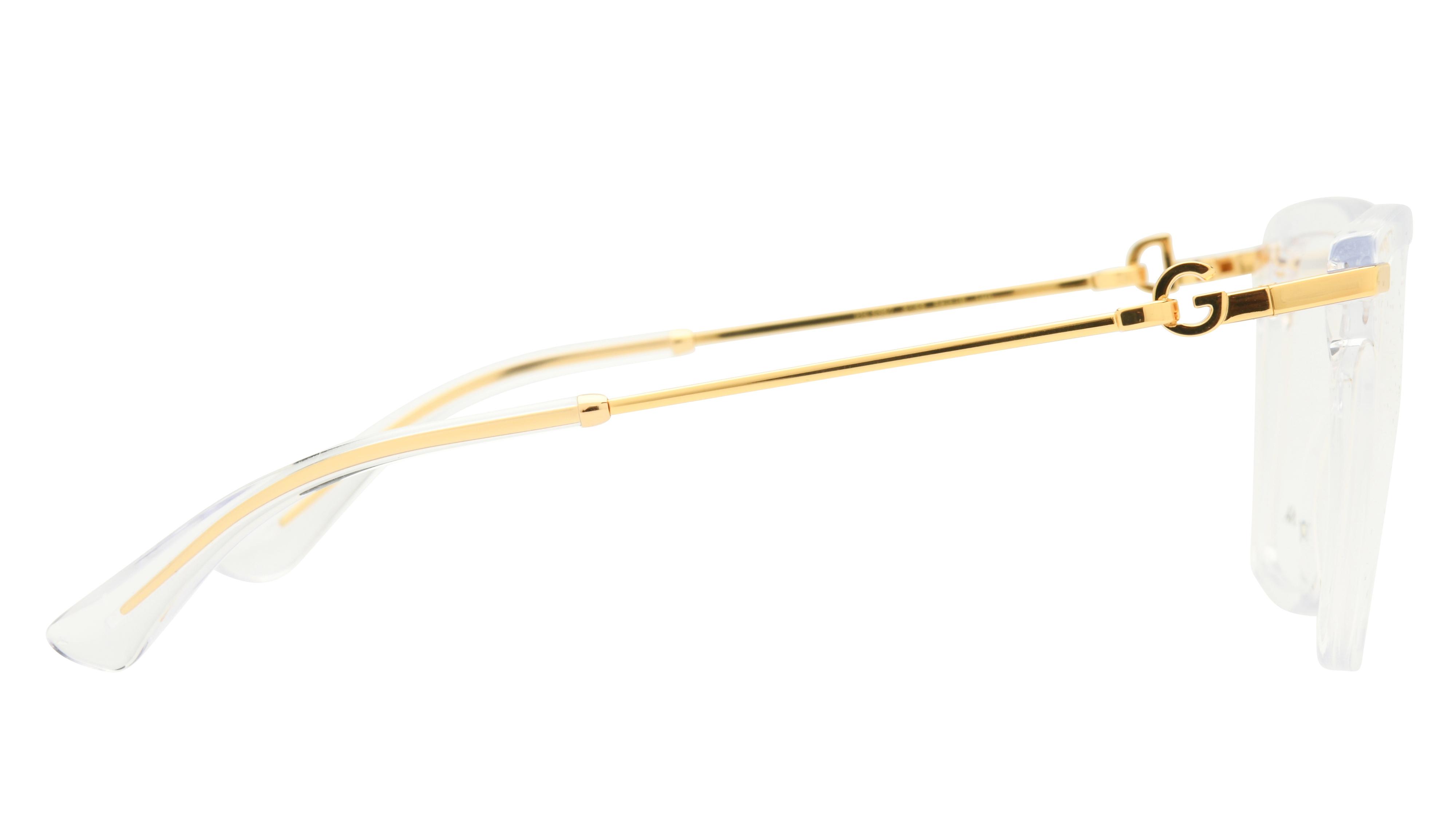 Lunettes de vue  Femme Marron Carré dg3397 Droite