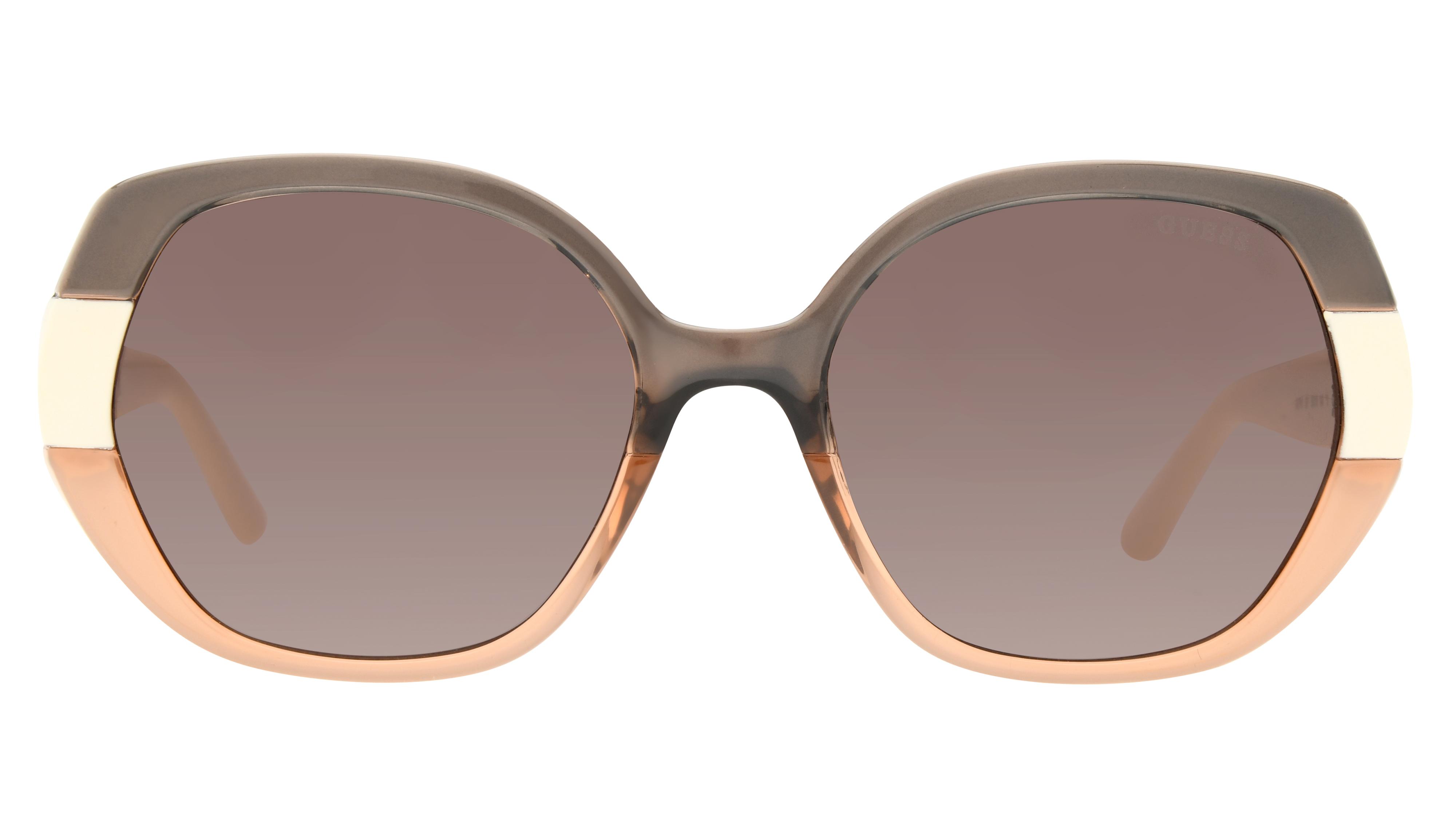 Lunettes de soleil Guess Gu7911 20Y Violet Brillant Ronde Krys