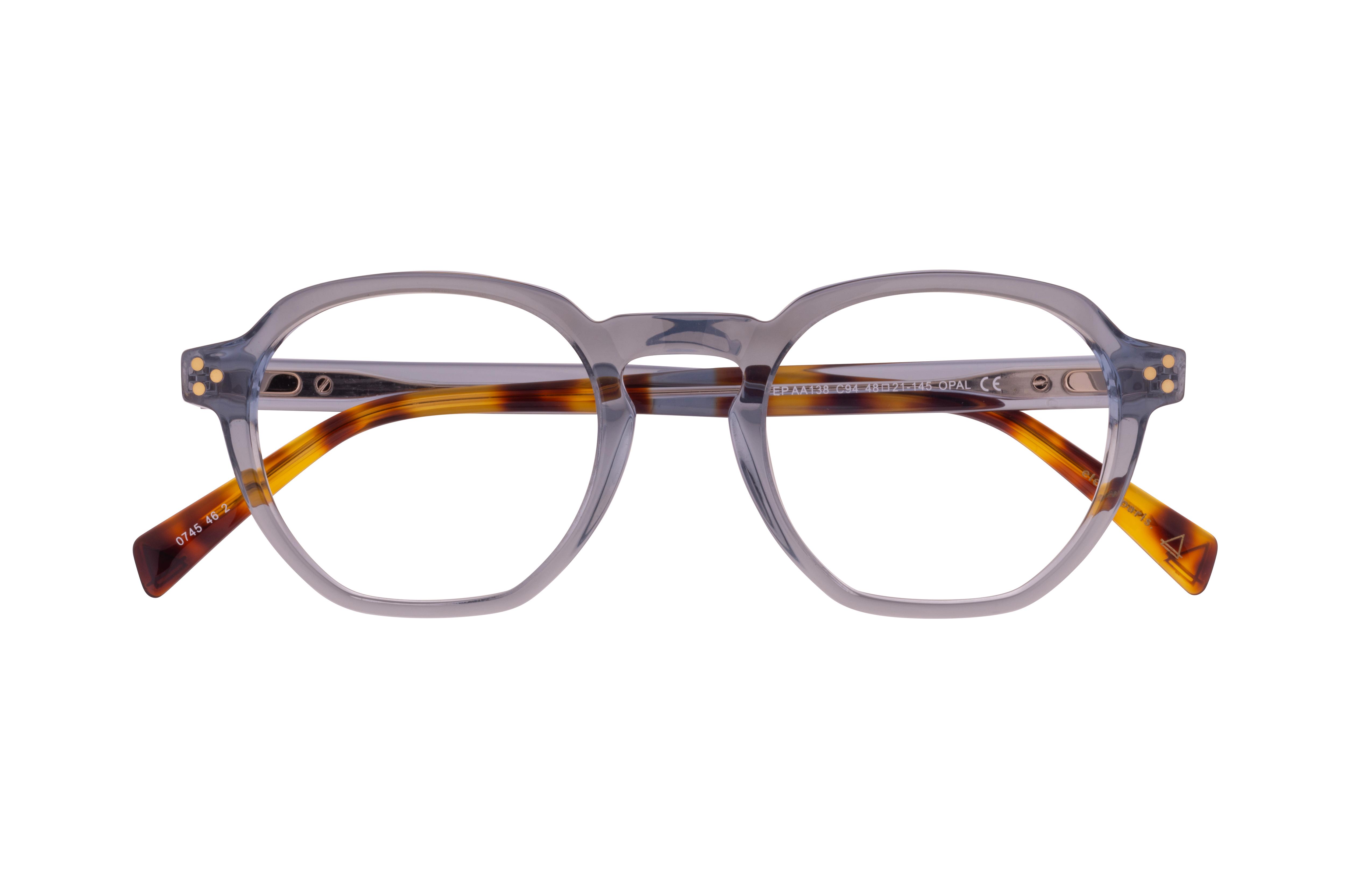 Lunettes de vue Eleven Paris Enfant Gris Pantos EPAA138 Face
