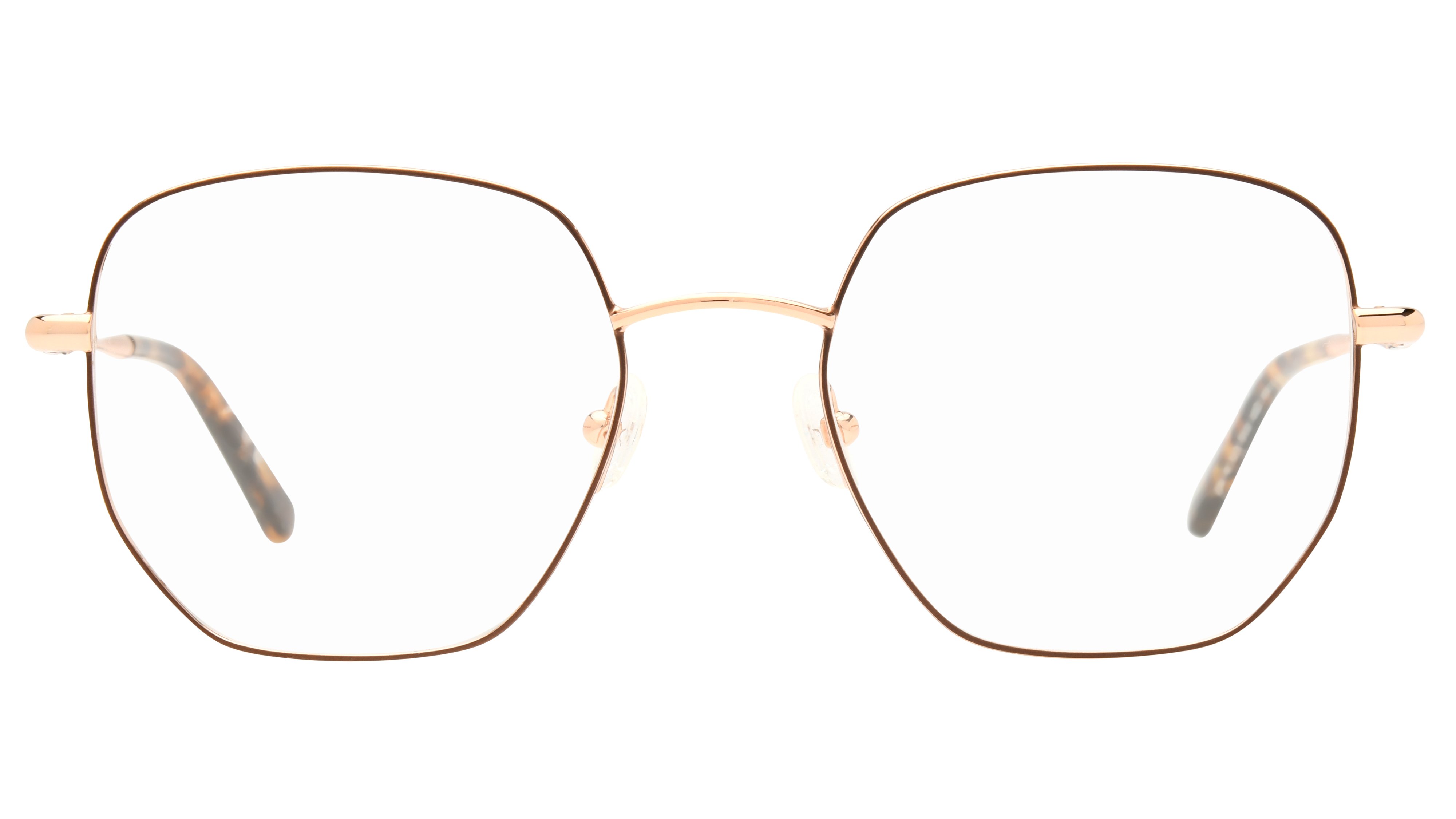 Lunettes de vue Mauboussin Femme Or Rectangle Mau2313 Face