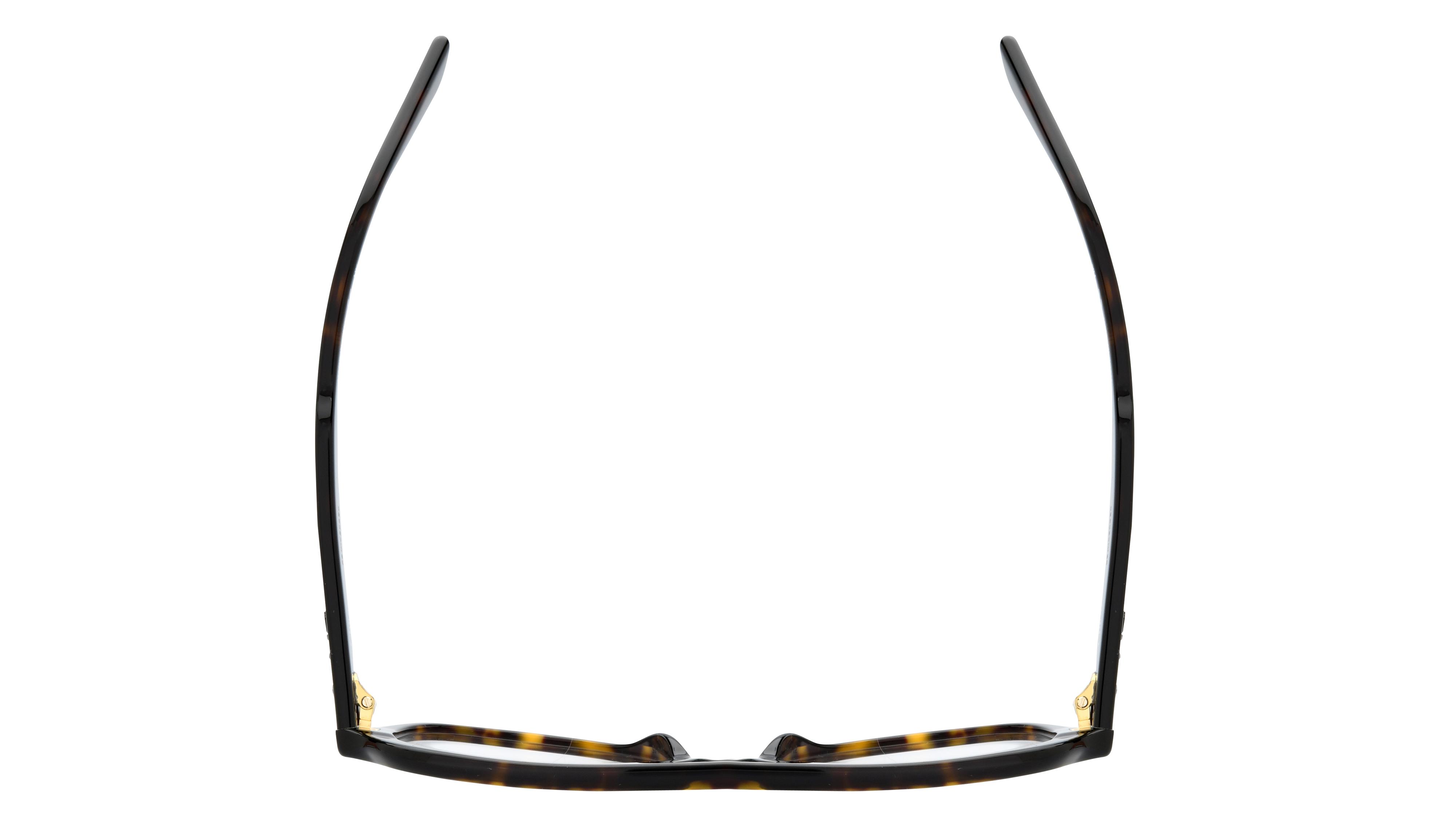 Lunettes de vue Chloé Femme Écaille Aviateur CH0339O Dessus