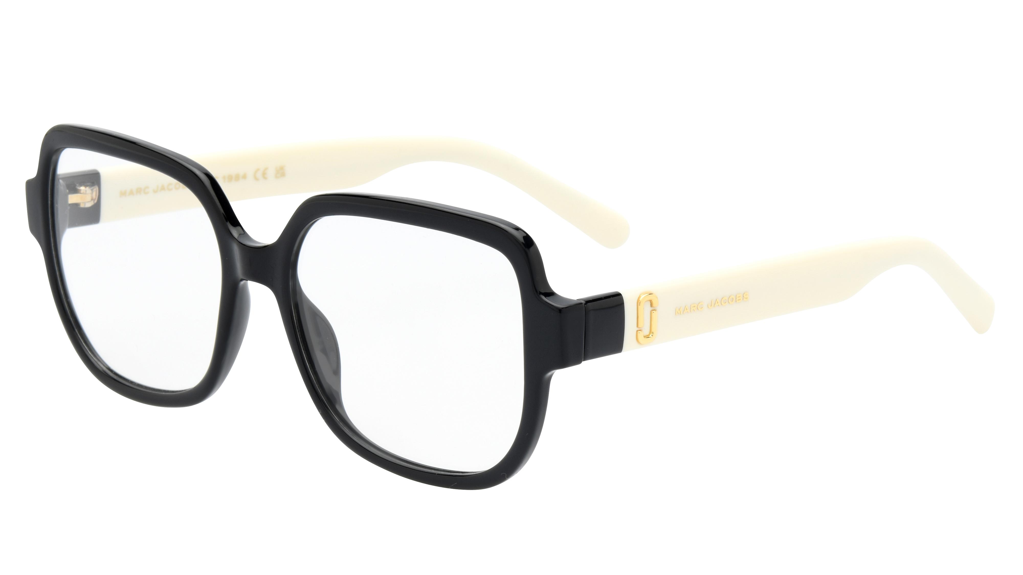Lunettes de vue Marc Jacobs Femme Noir Carré Marc725 Trois-Quart