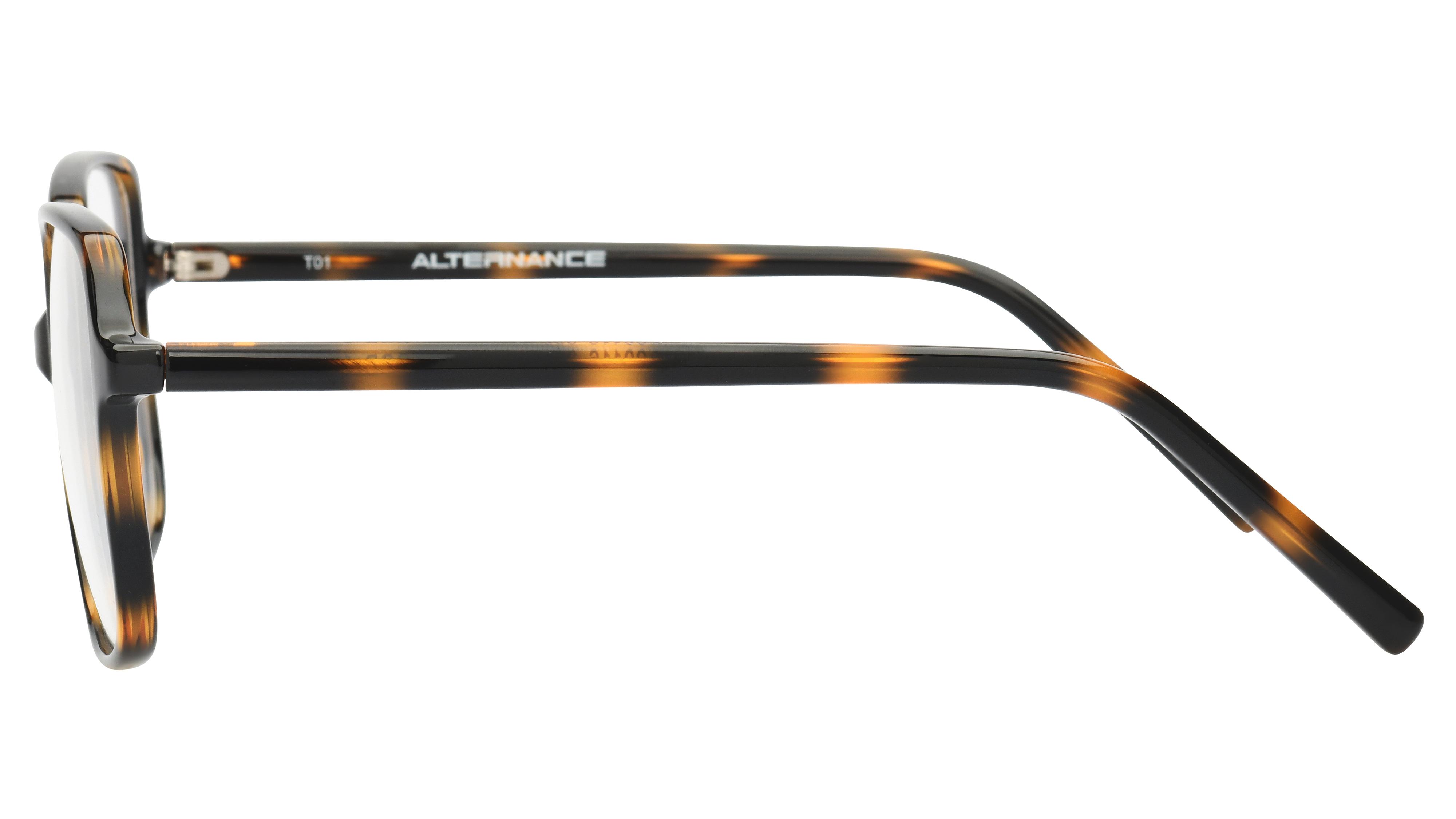 Lunettes de vue Alternance Femme Écaille Carré Alt20116 Gauche