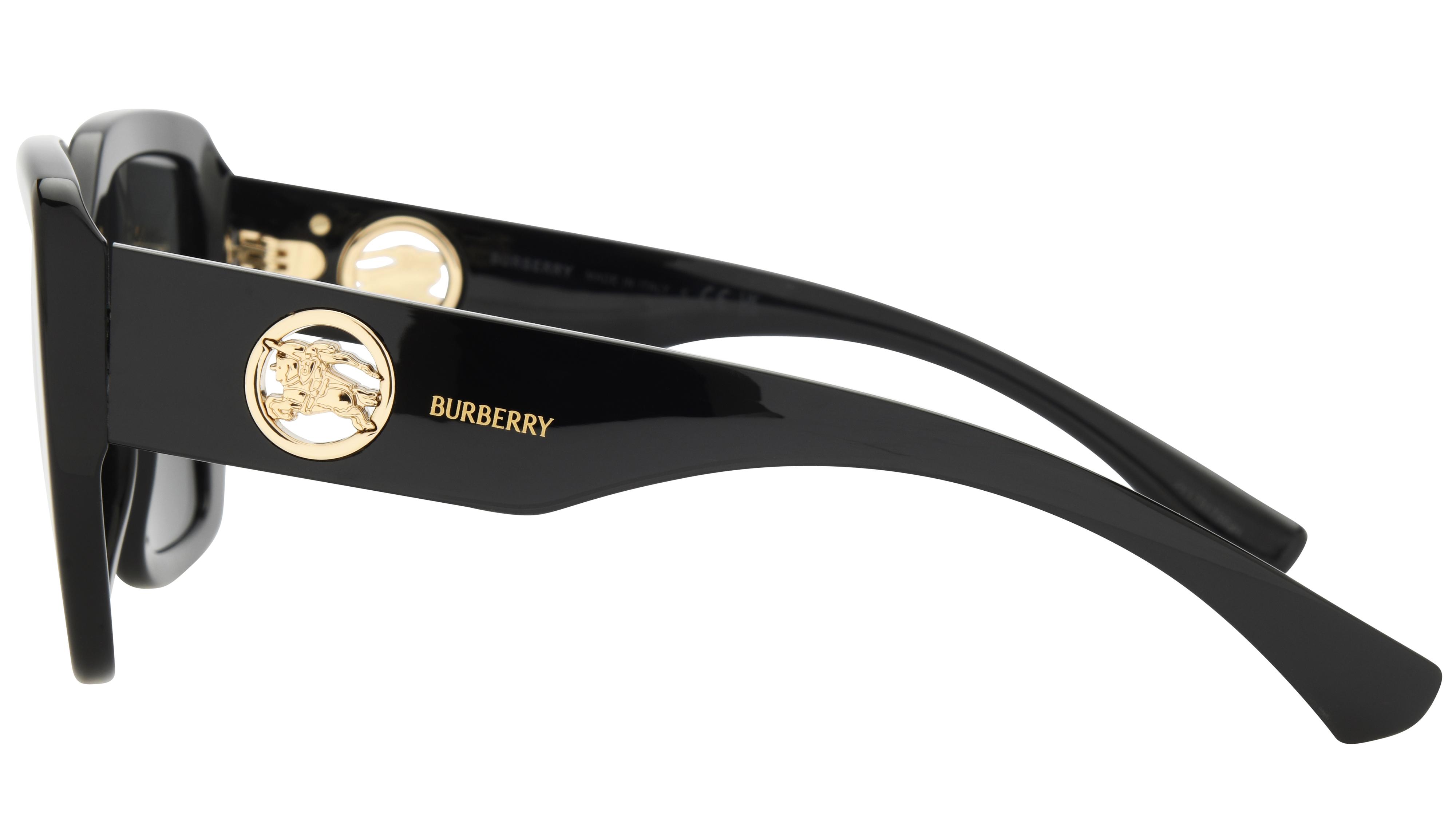 Lunettes de soleil Burberry Femme Noir Carré 0Be4471 Gauche