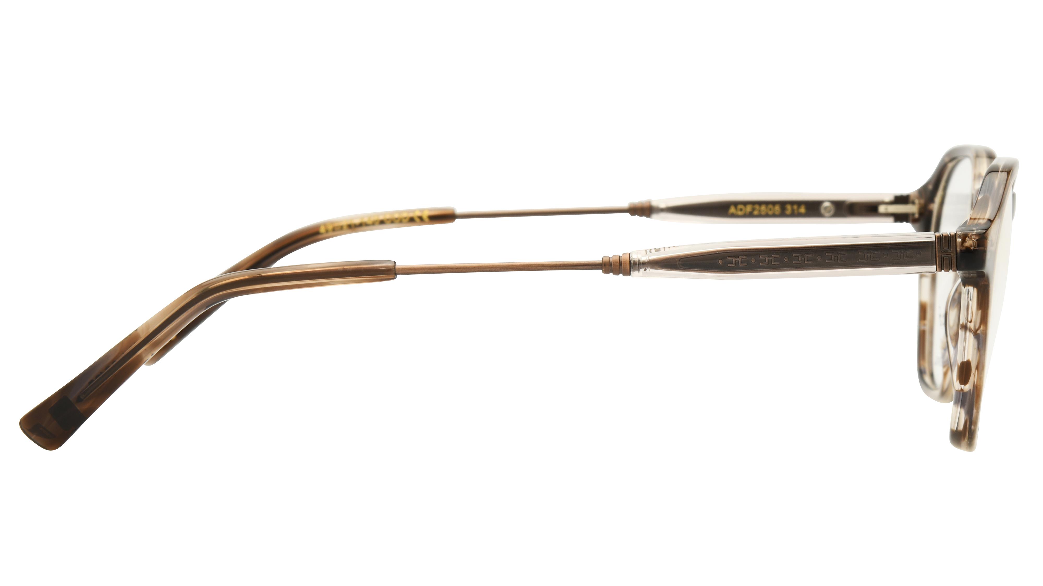 Lunettes de vue L'Atelier du Faubourg Homme Marron Carré Adf2505 Droite