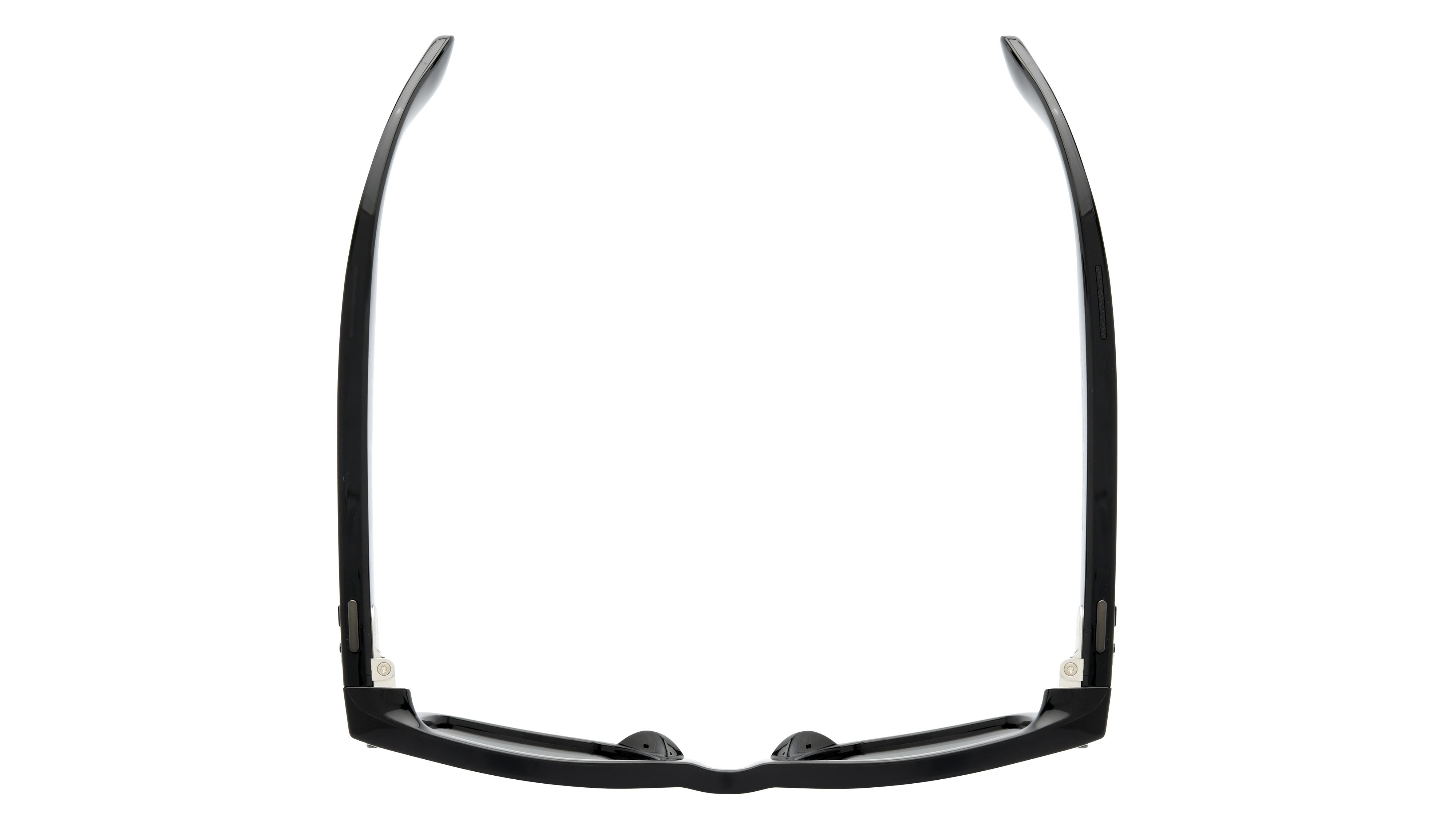 Lunettes de soleil Ray-Ban Mixte Noir Carré Rw4006 Dessus