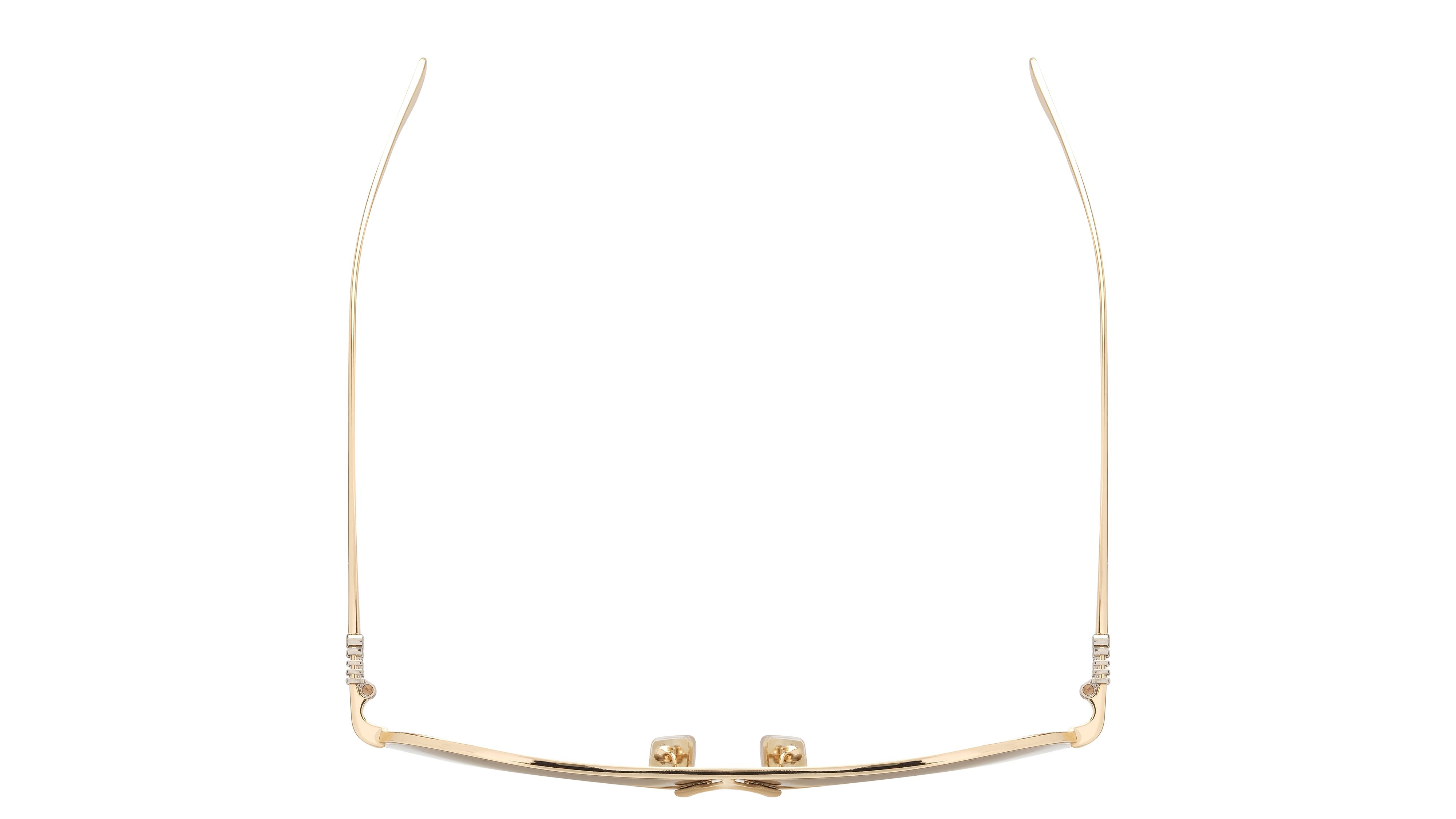 Lunettes de soleil Miu Miu Femme Or Aviateur MU Dessus