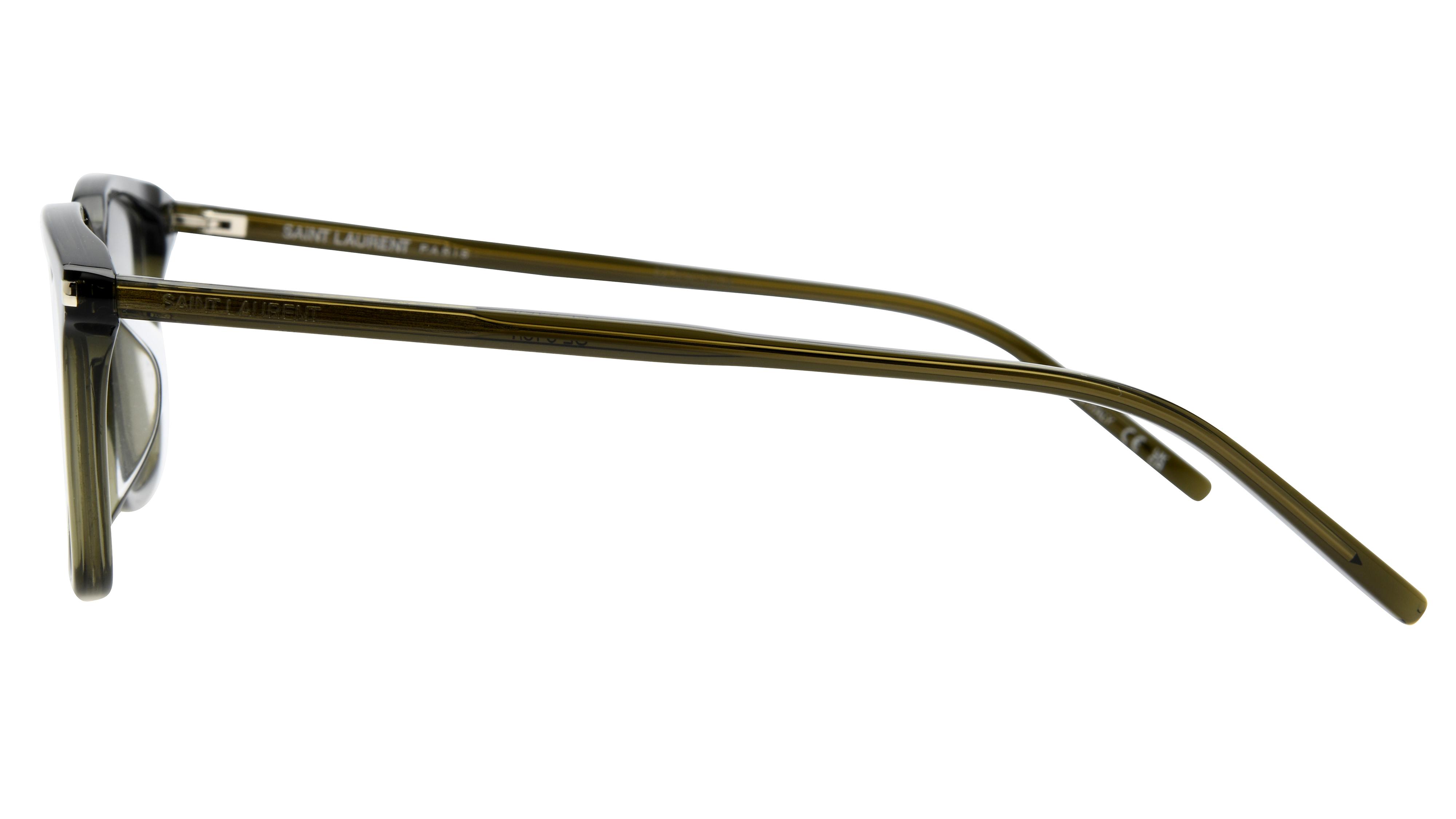 Lunettes de vue Saint Laurent Mixte Vert Carré Sl645/F Gauche