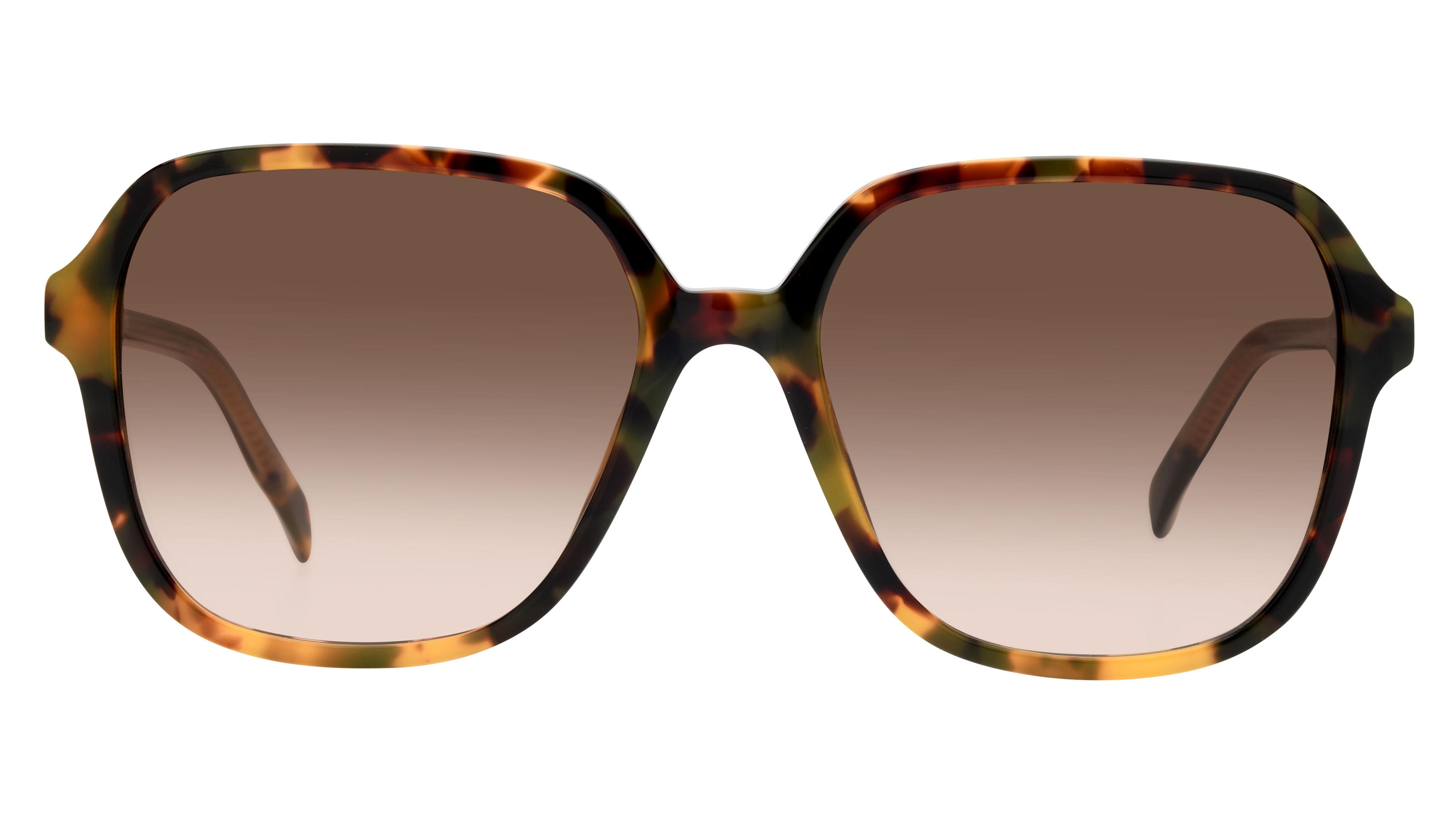 Lunettes de soleil Zadig Voltaire SZV375 550Wt8 Ecaille Fonce Carre Krys