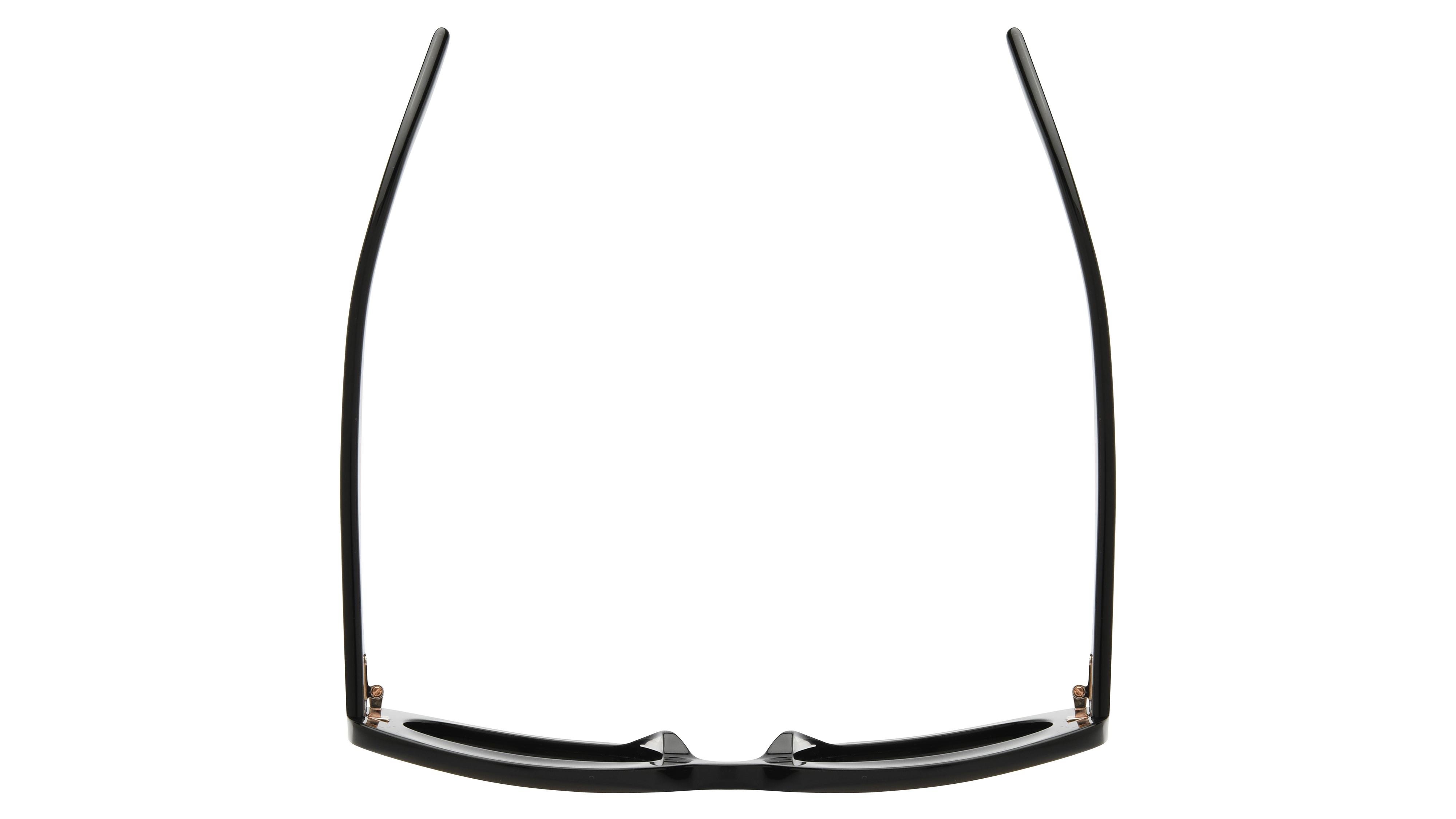 Lunettes de soleil Tom Ford Femme Noir Rectangle FT1219 Dessus