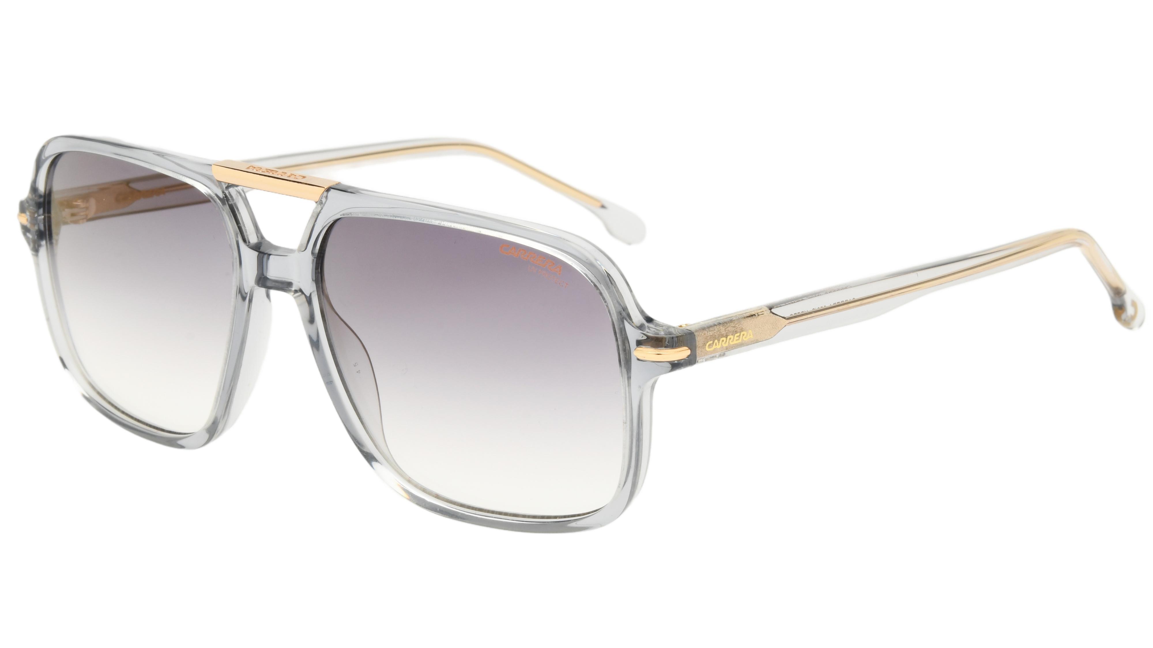 Lunettes de soleil carrées polarisées noires en aluminium et magnésium