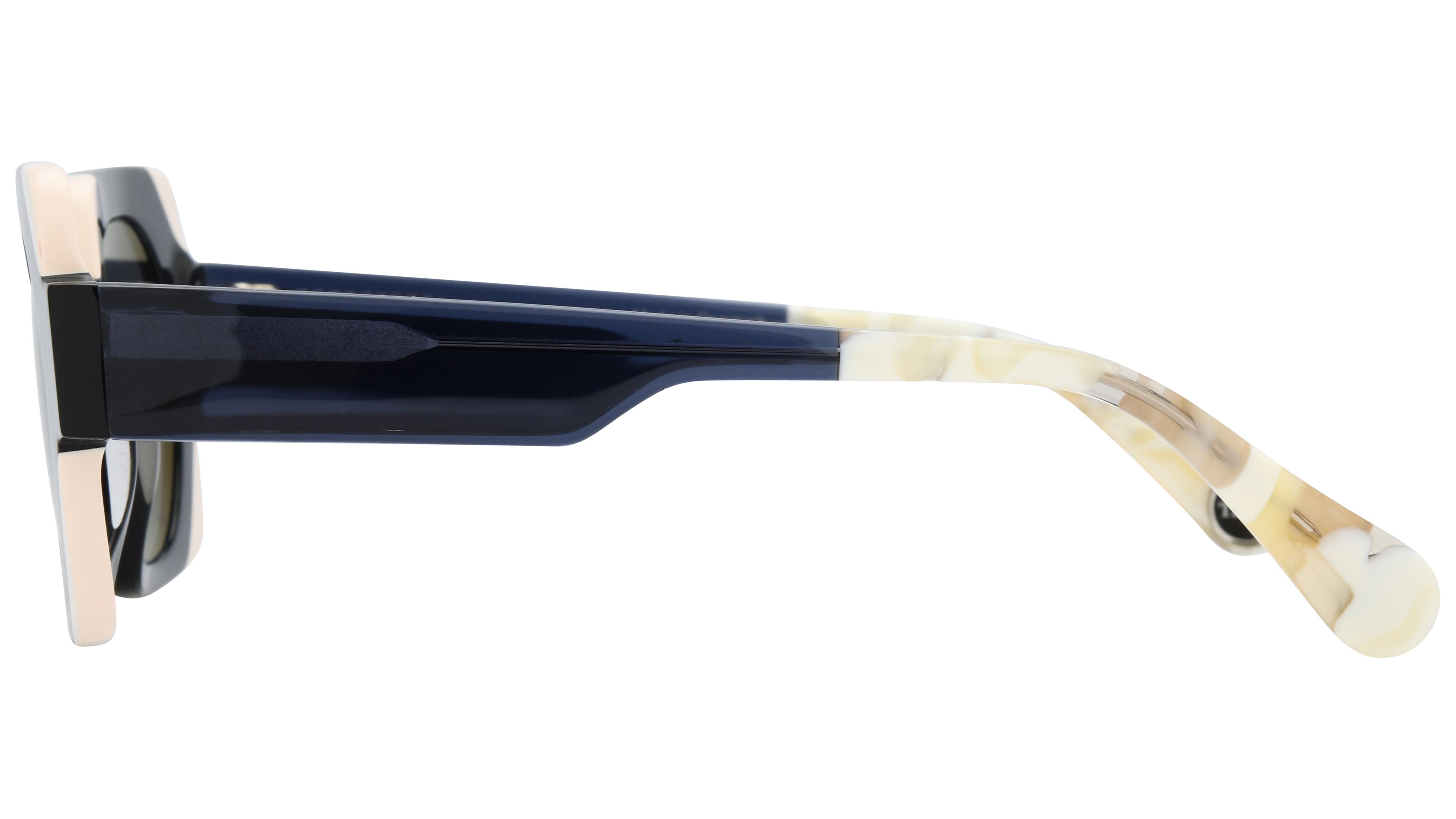 Lunettes de soleil WOOW Femme Noir Angulaire Supertactic Gauche