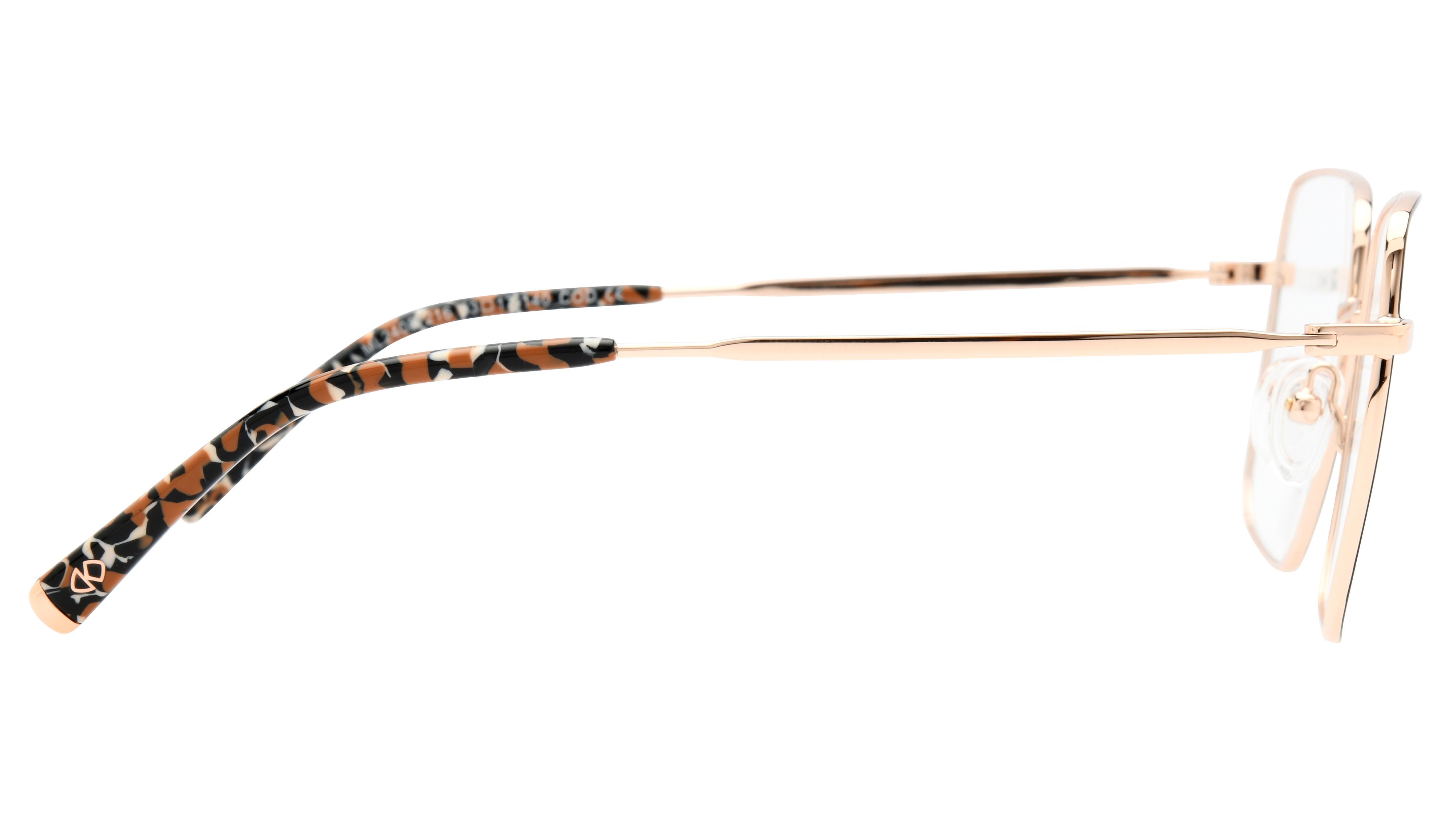 Lunettes de vue Signature Krys Femme Or Carré Ml2408 Droite