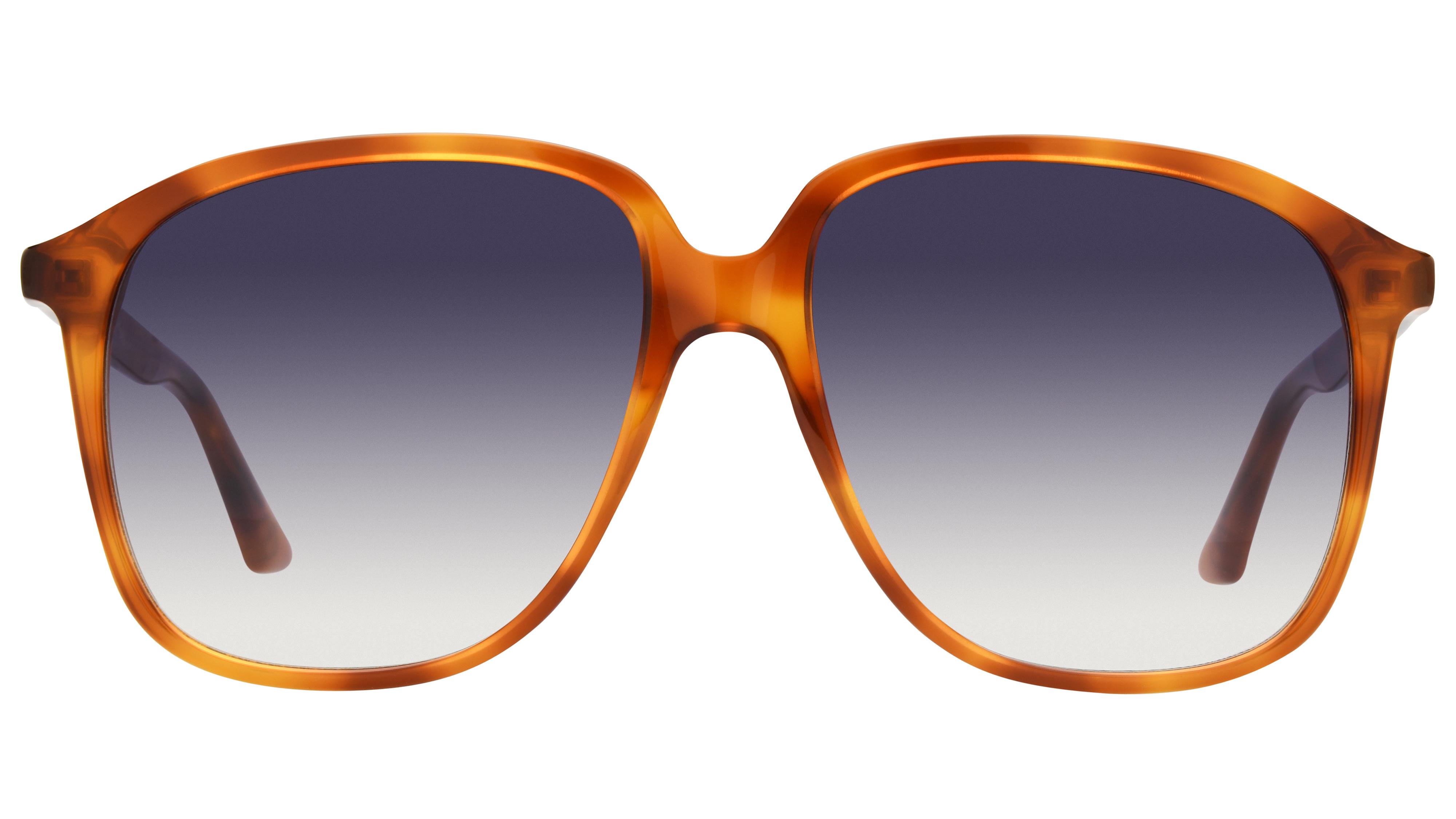 Lunettes de soleil Signature Krys Femme Écaille Oversize Vibrante Face