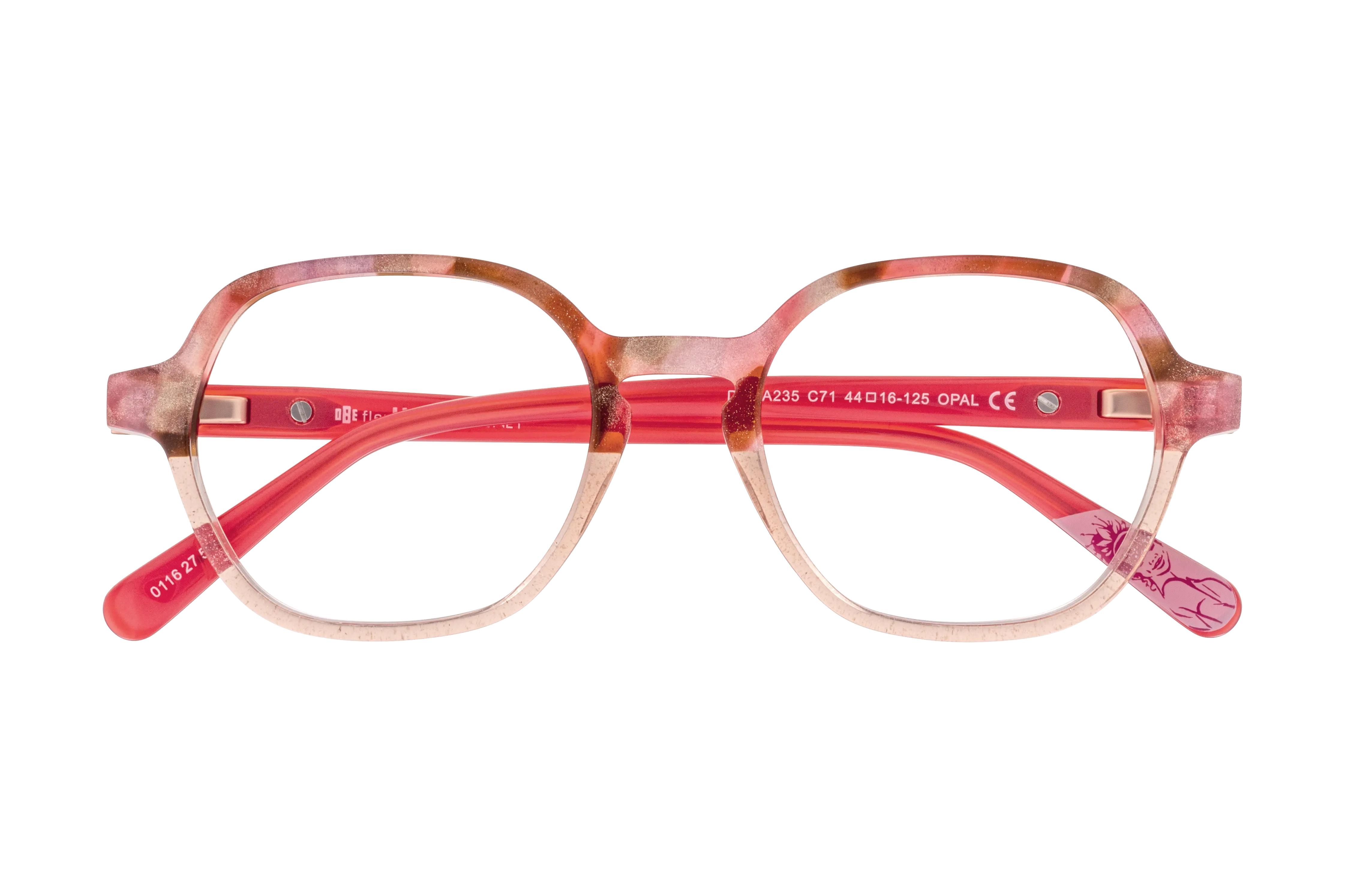 Lunettes de vue Disney Princesses  Rose Pantos DPAA235C71 Face