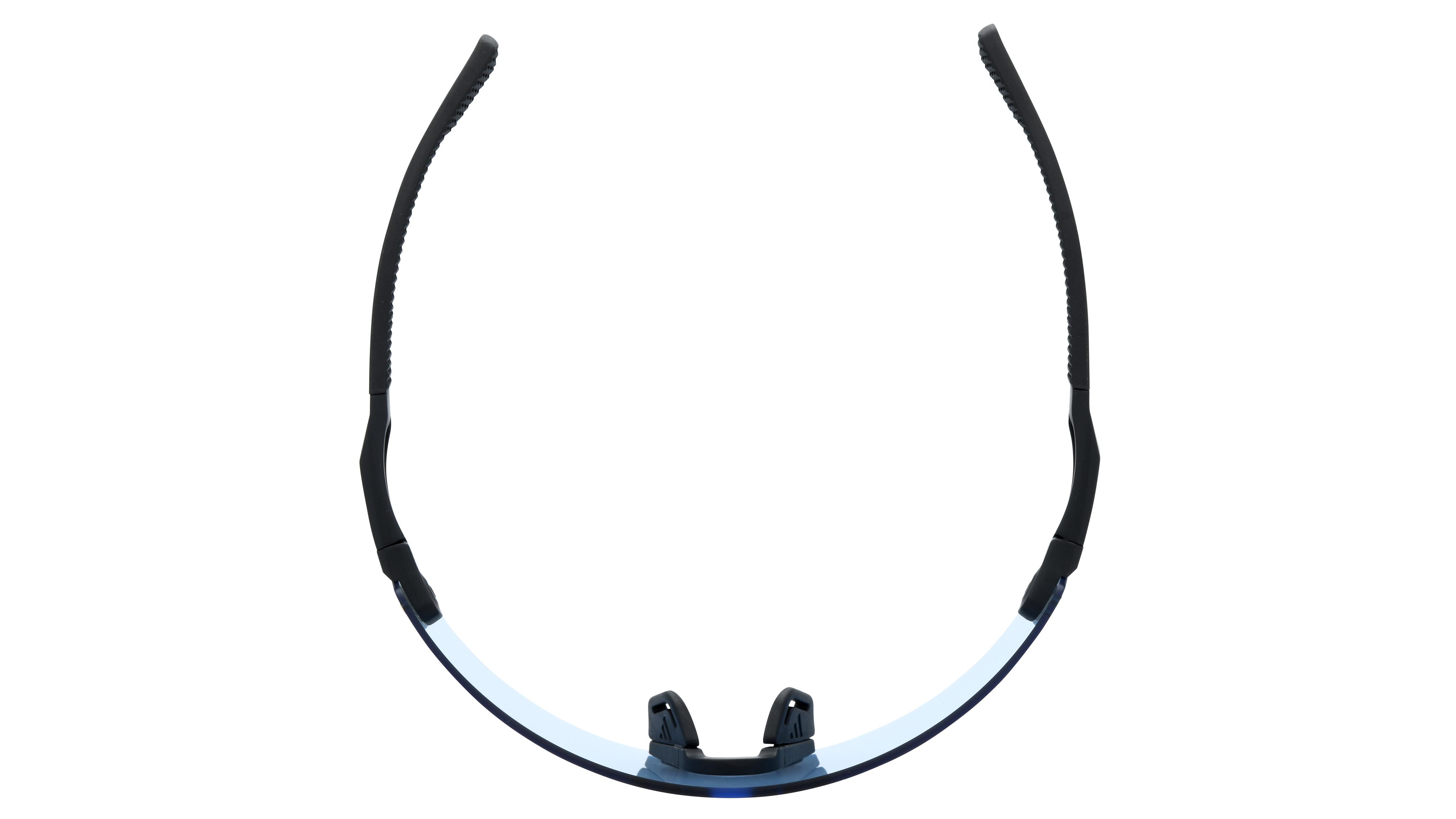Lunettes de soleil Adidas Mixte Noir  Sp0098 Dessus