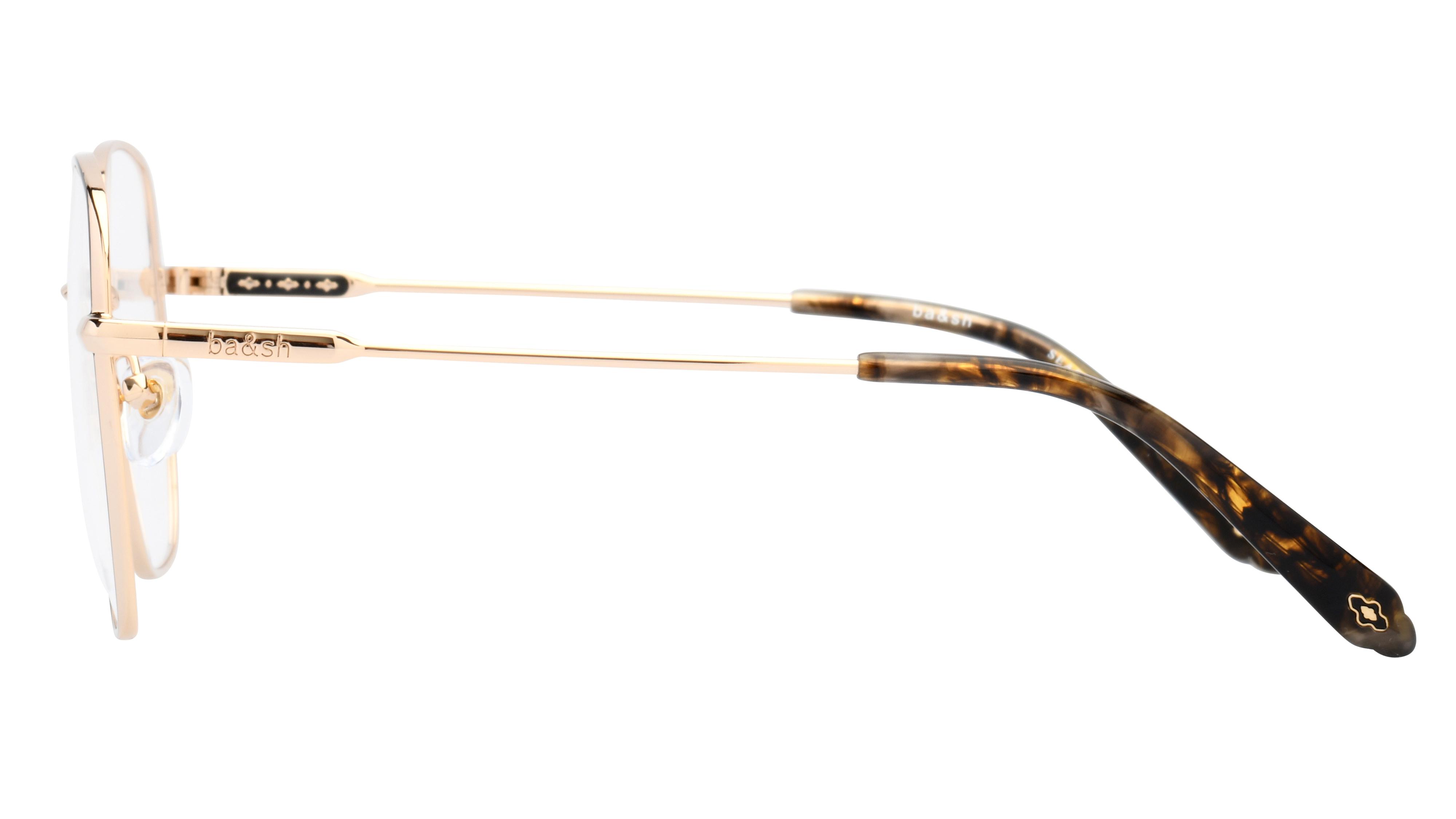 Lunettes de vue ba&sh Femme Noir Carré Ba1050 Gauche