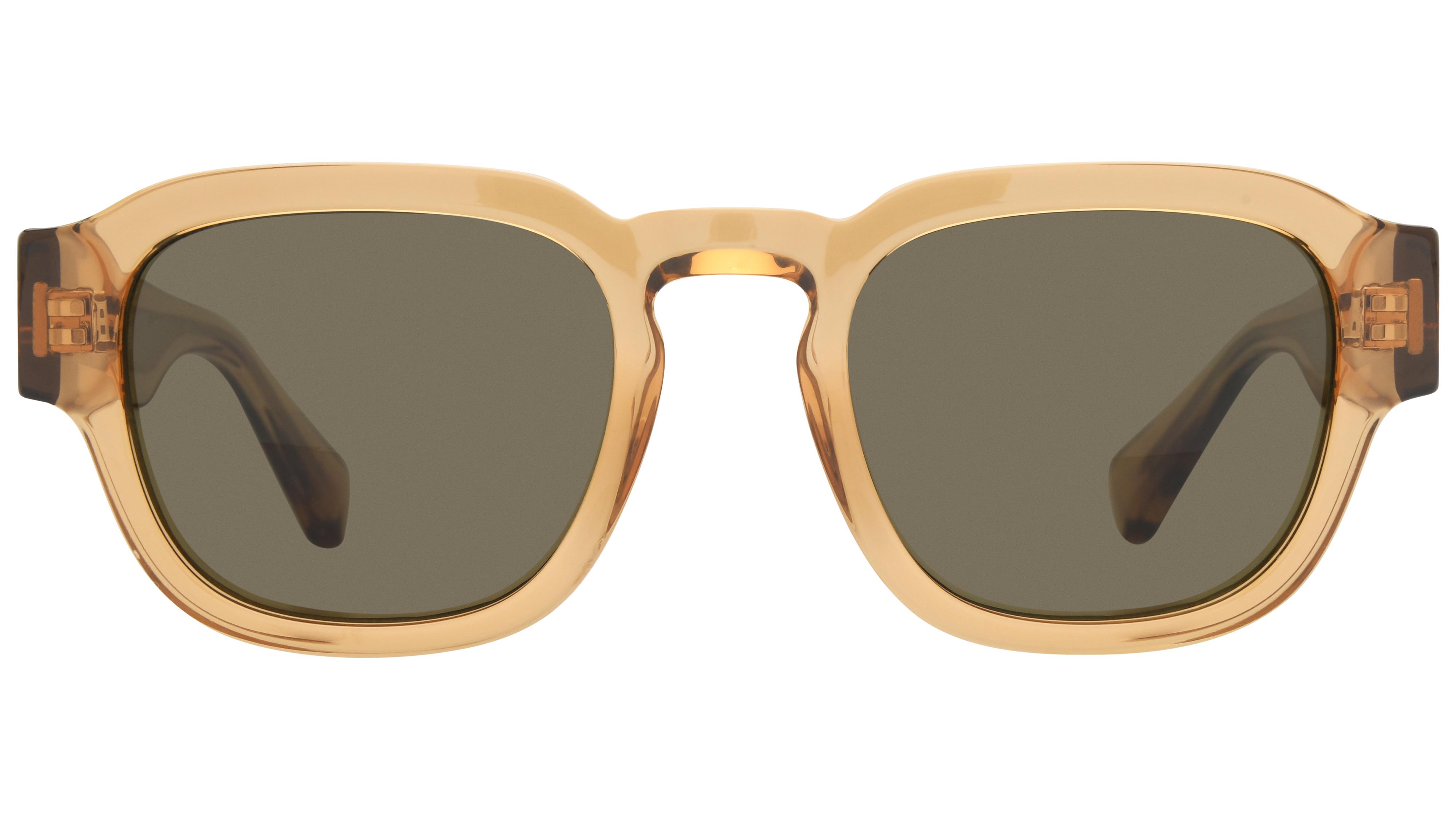 Lunettes de soleil Lacoste Mixte Marron Rectangle L6090S Face