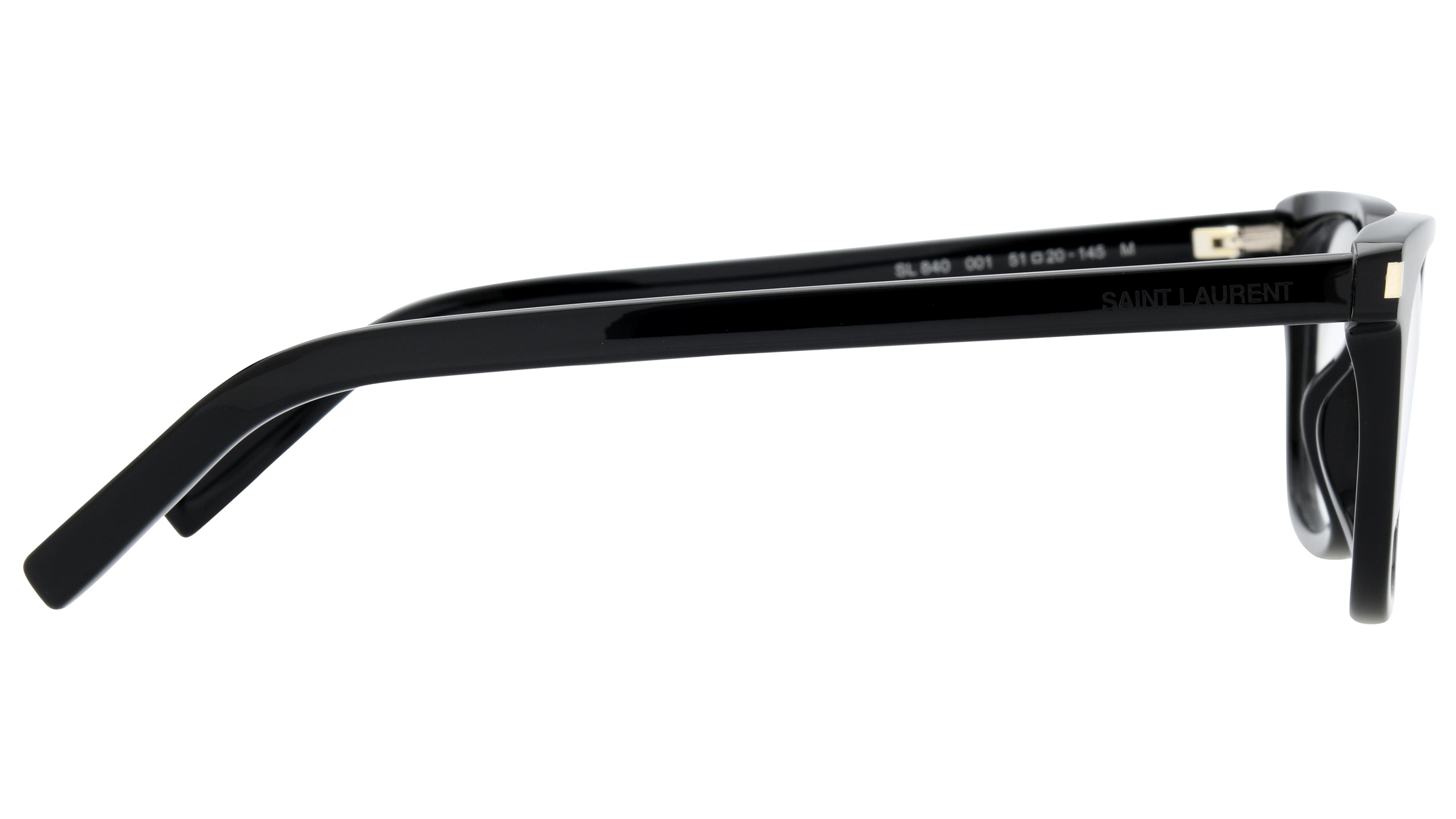 Lunettes de vue Saint Laurent Mixte Noir Pantos Sl840 Droite