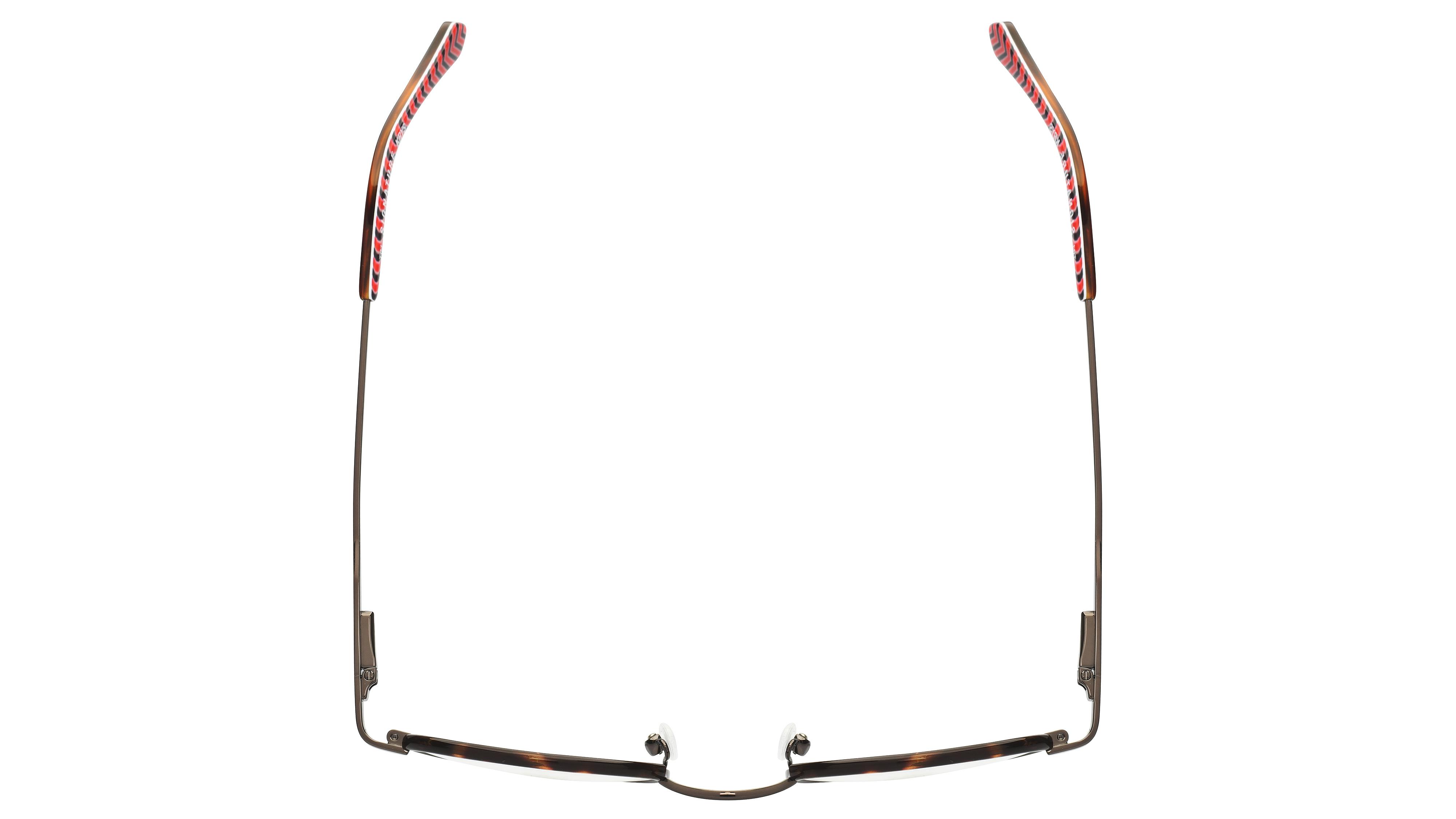 Lunettes de vue Signature Krys Homme Écaille Ronde Moj2007 Dessus