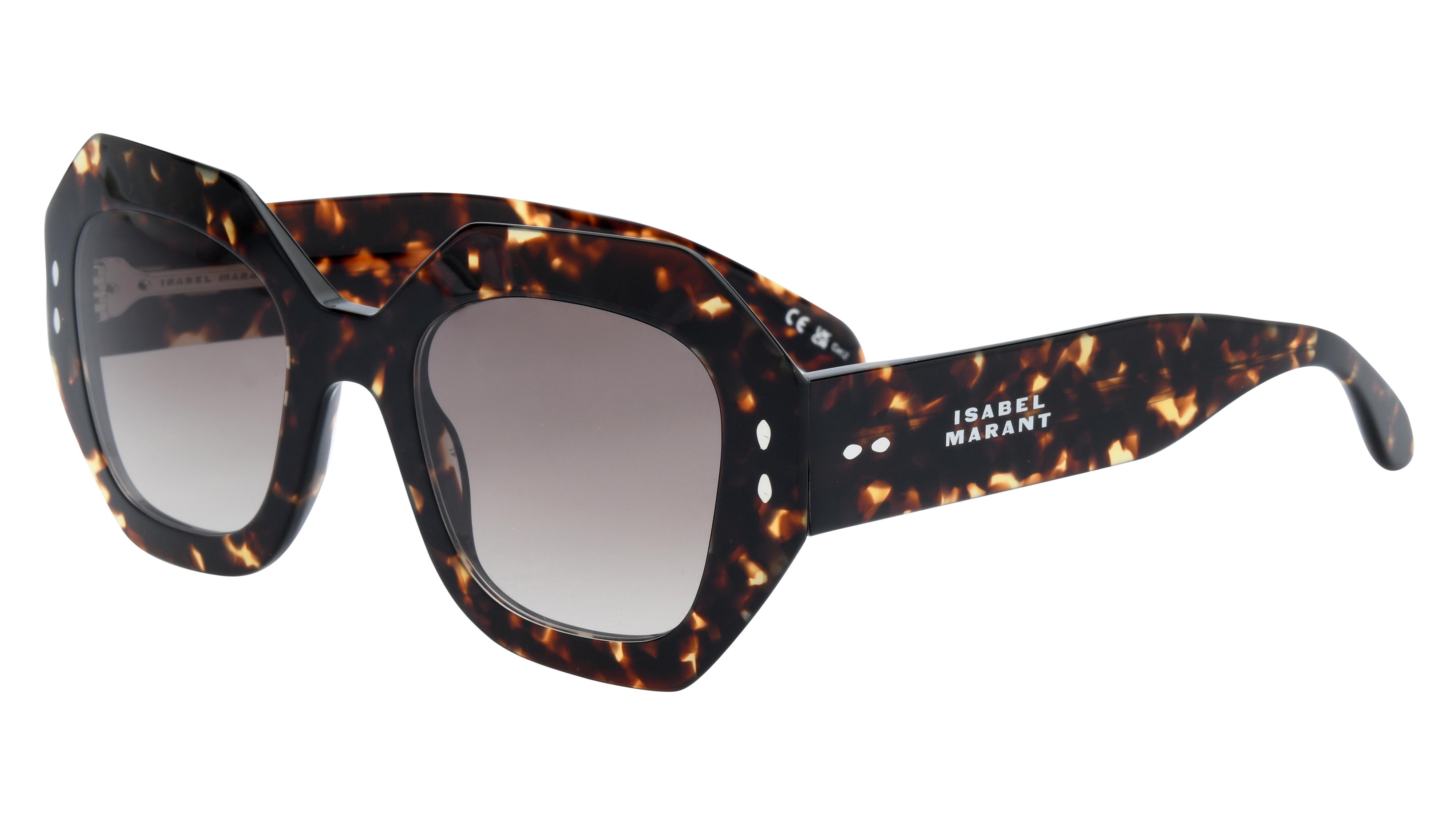 Lunettes de soleil Isabel Marant Femme Écaille Rectangle Im0173/S Trois-Quart